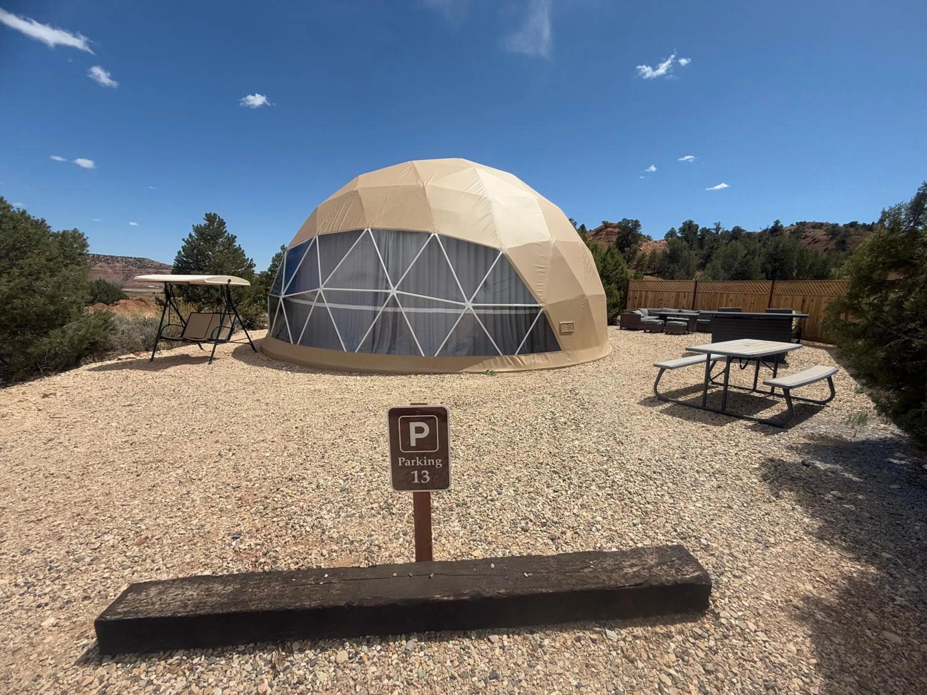 Natural landscape in Bryce Glamp And Camp