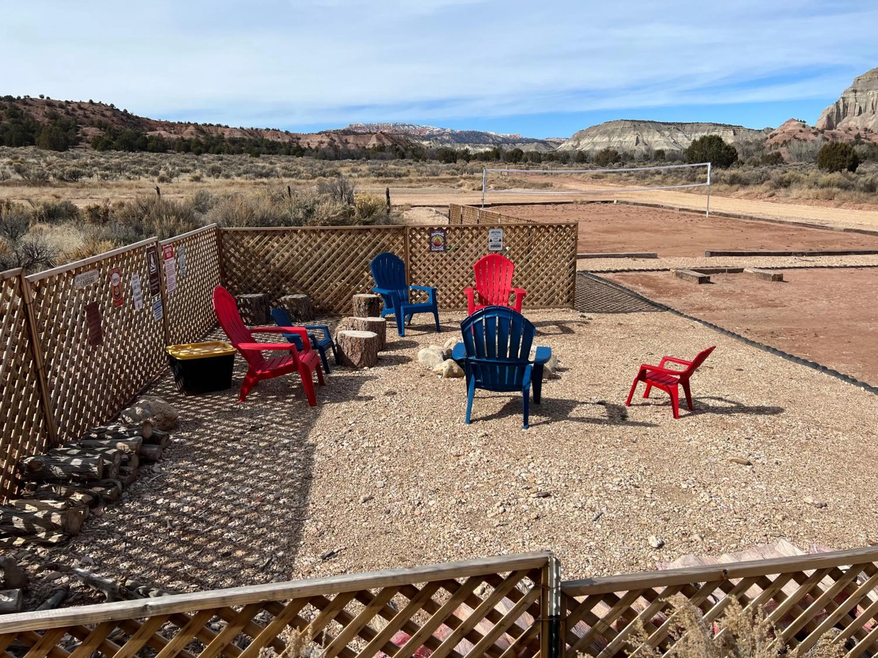 Mountain view in Bryce Glamp And Camp