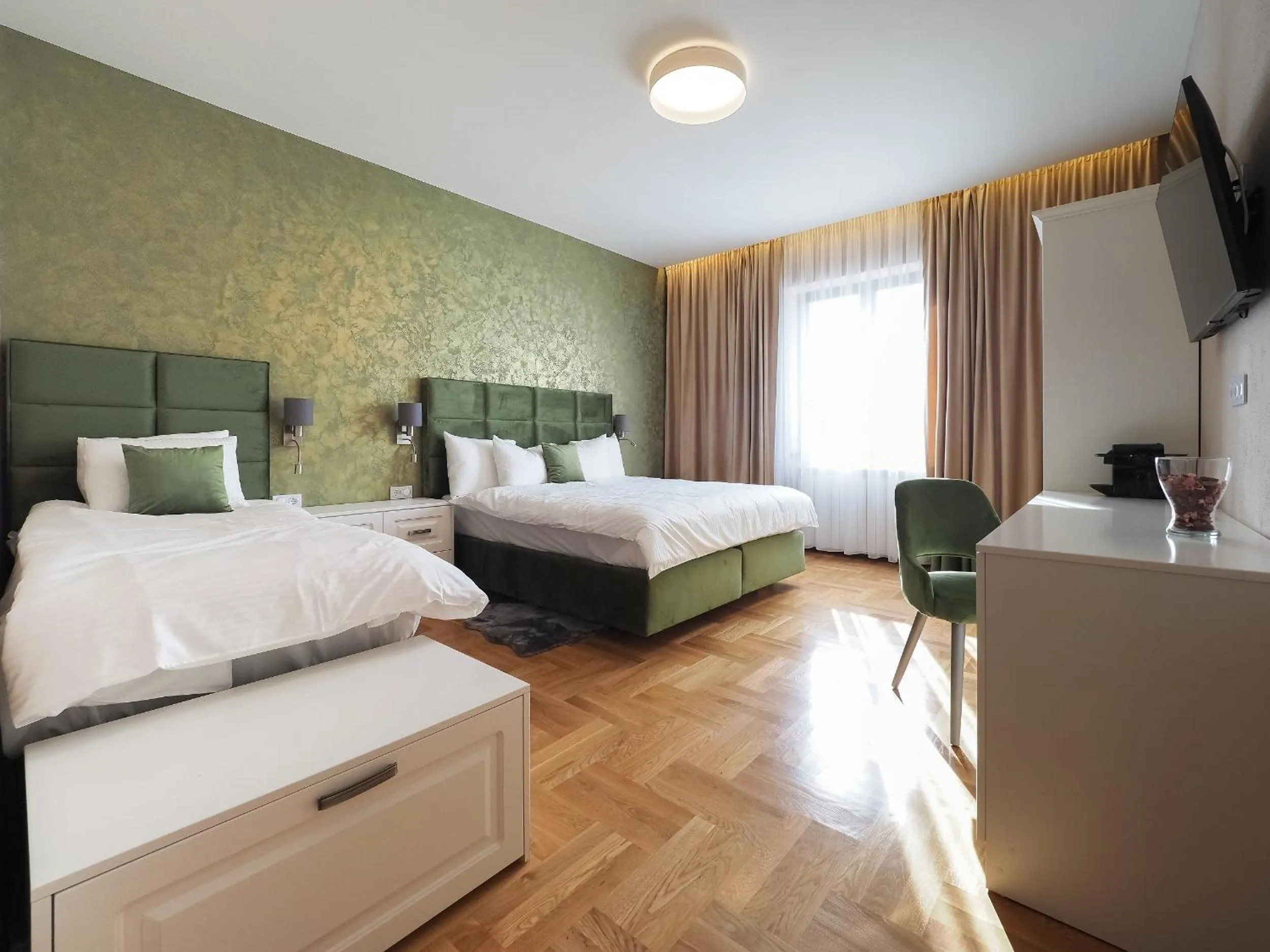 Bedroom, Bed in Boutique Central