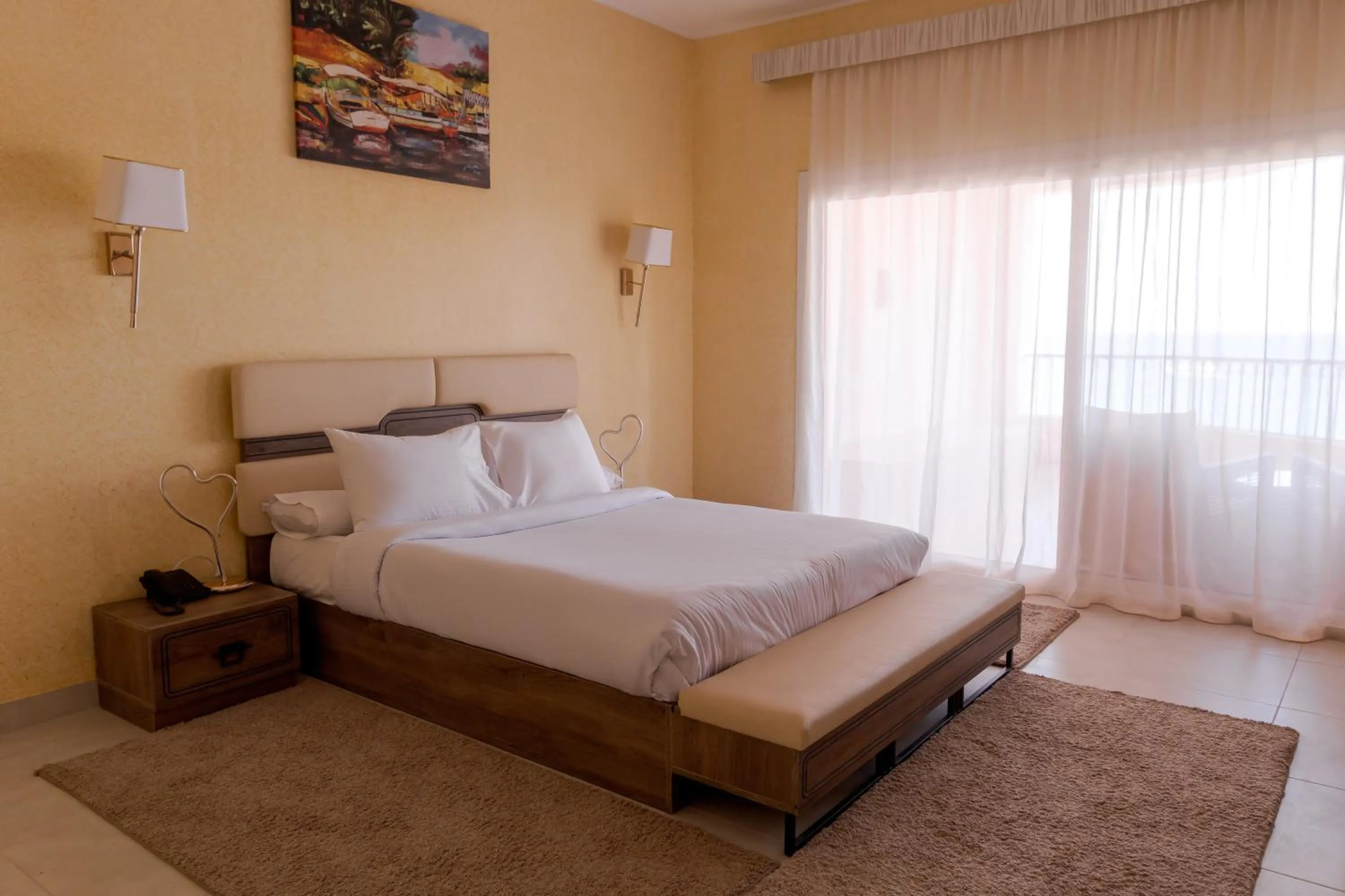 Bed in La Siesta Hotel Al Sokhna