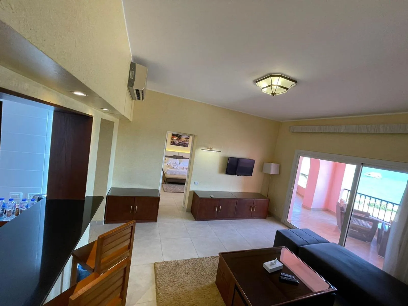 Communal lounge/ TV room in La Siesta Hotel Al Sokhna