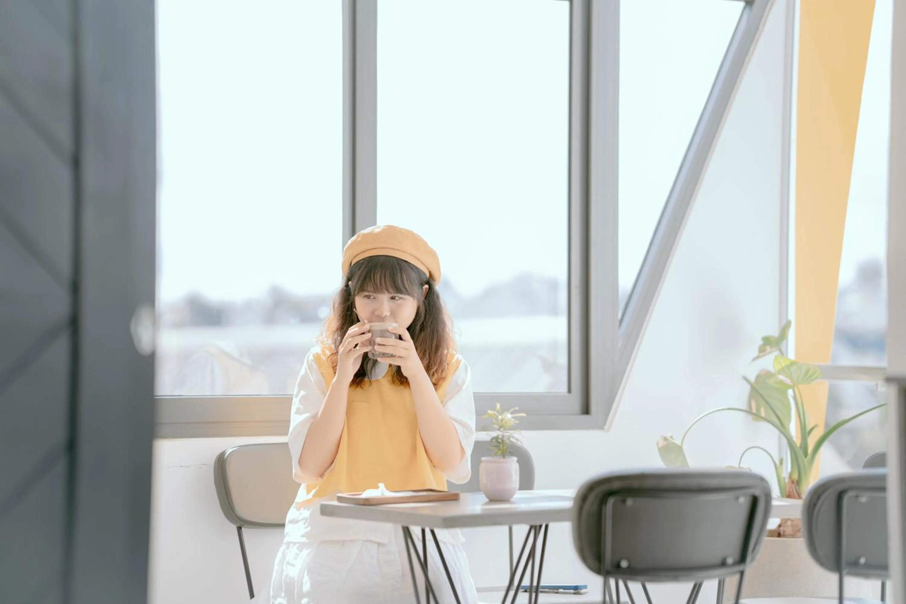 People in Orimi Cafe & Homies Dalat