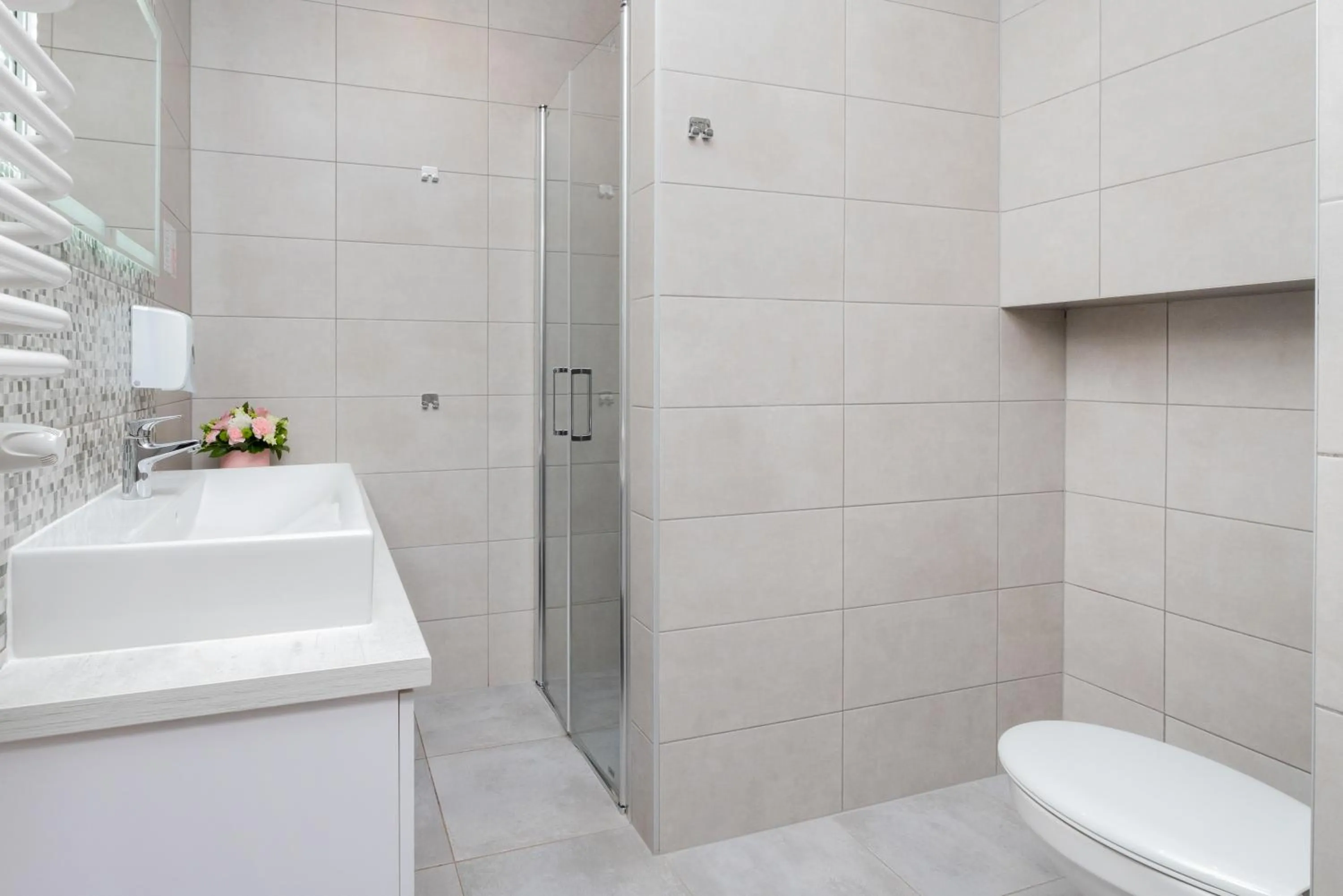 Shower in Villa Angela