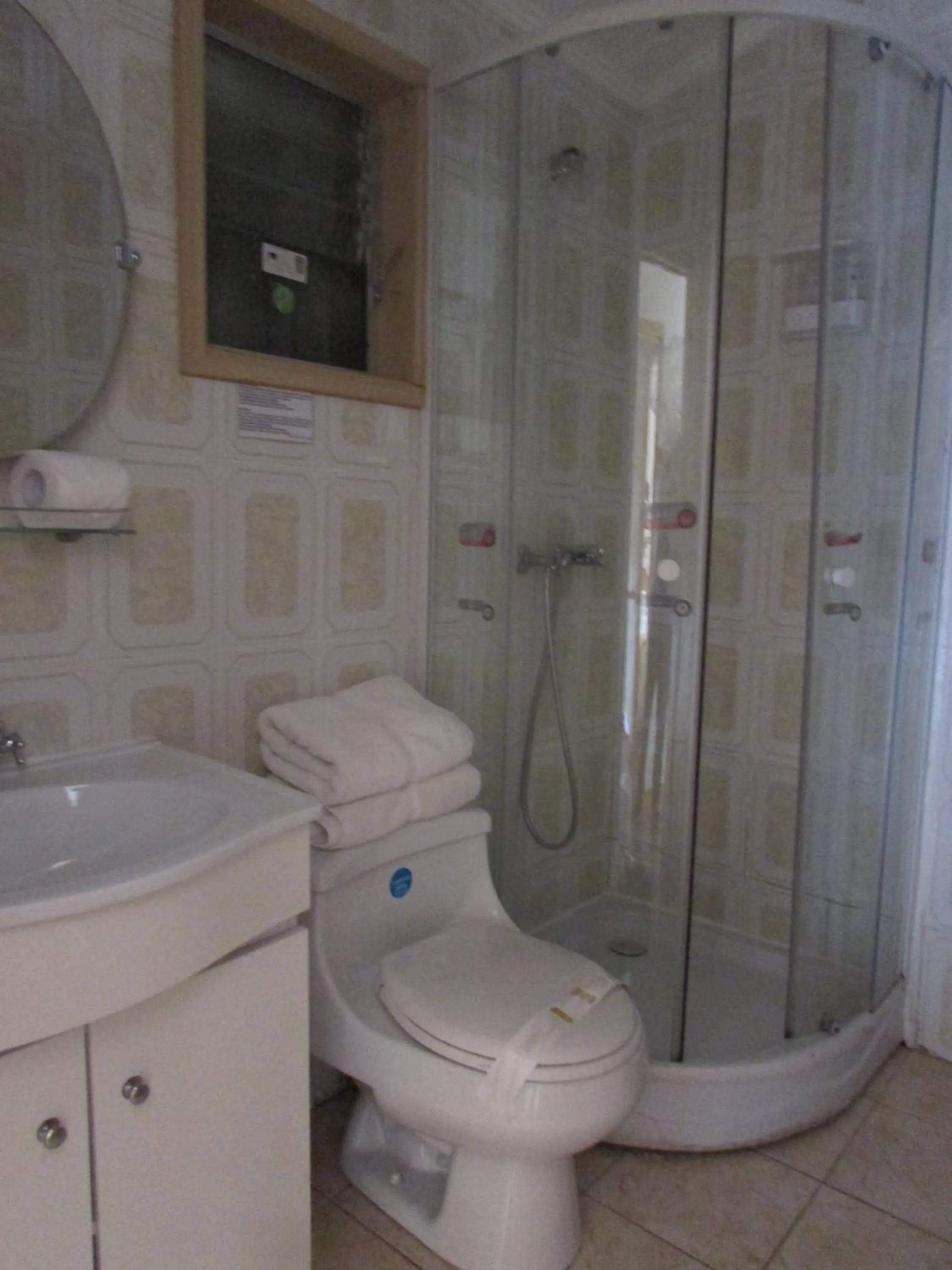Shower in Hotel Di Torlaschi