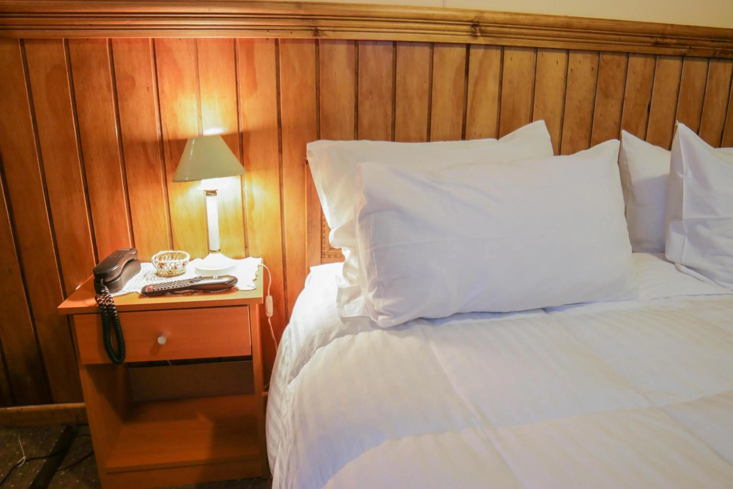 Bed in Hostal Hielo Sur