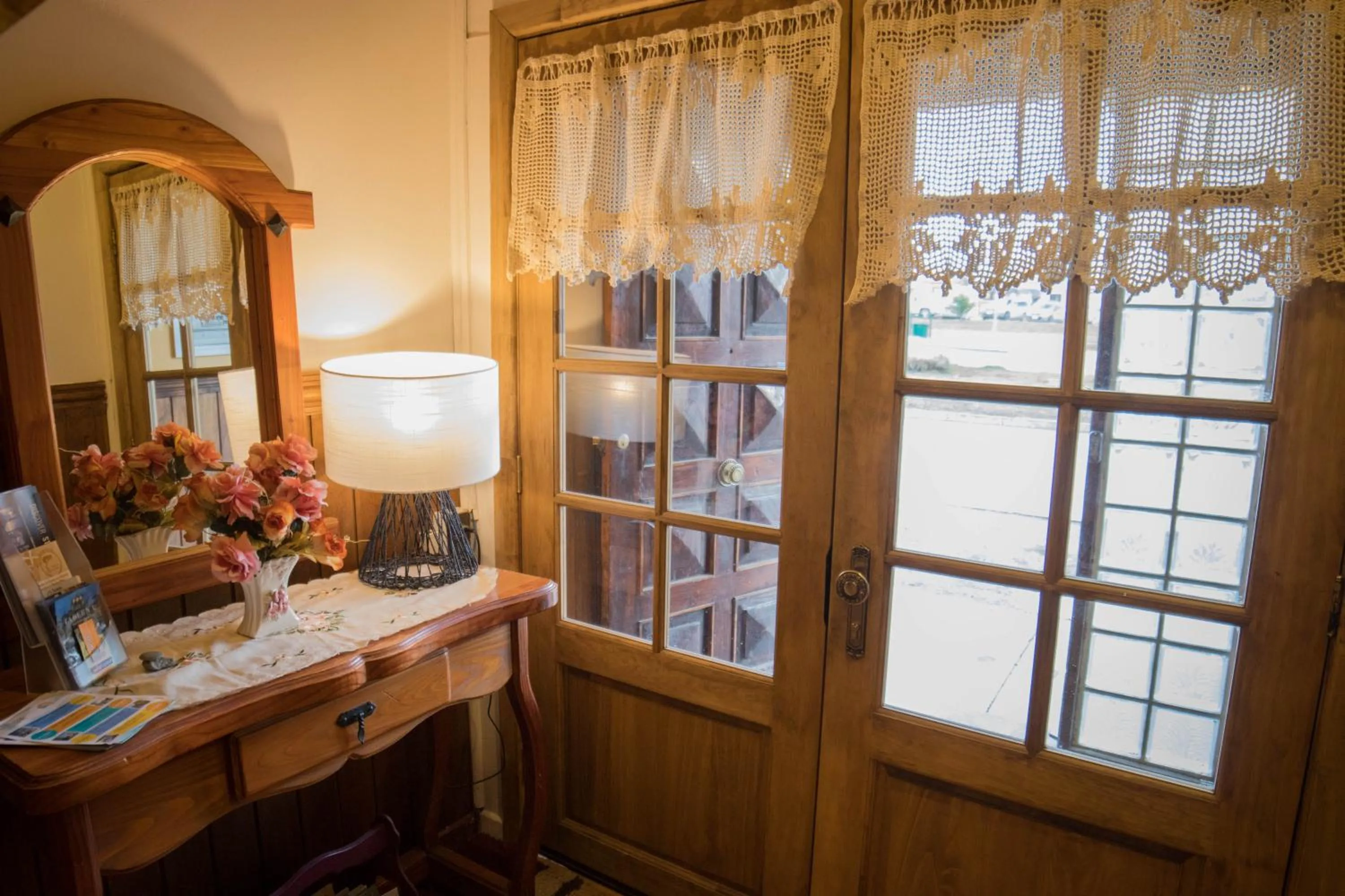Lobby or reception in Hostal Hielo Sur