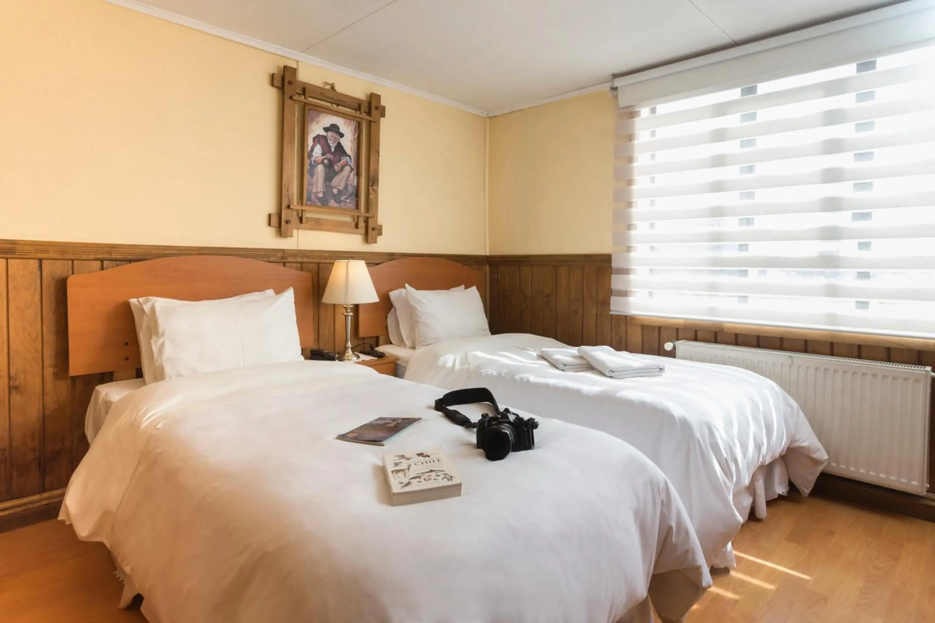 Twin Room in Hostal Hielo Sur Twin Room in Hostal Hielo Sur