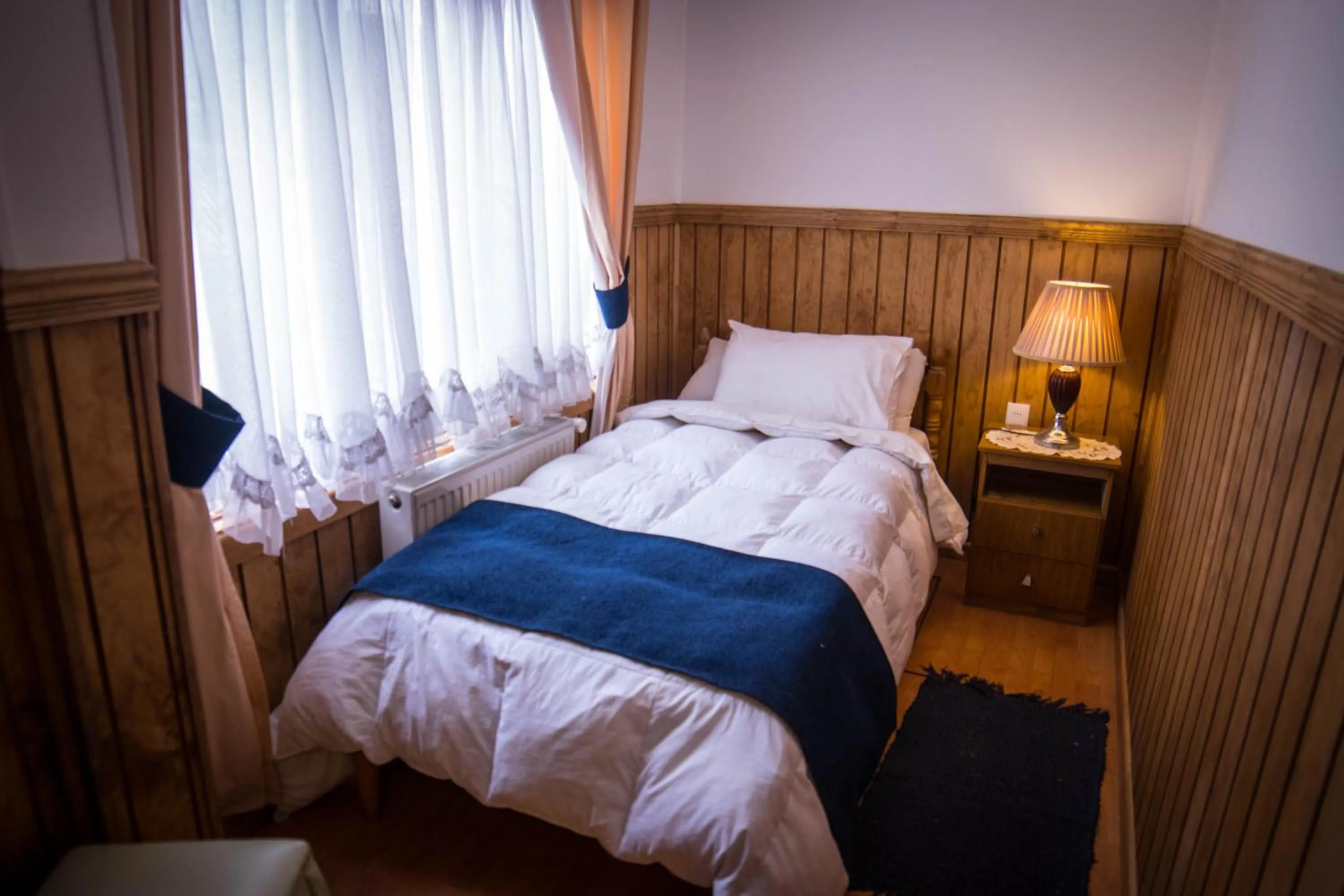 Bed in Hostal Hielo Sur