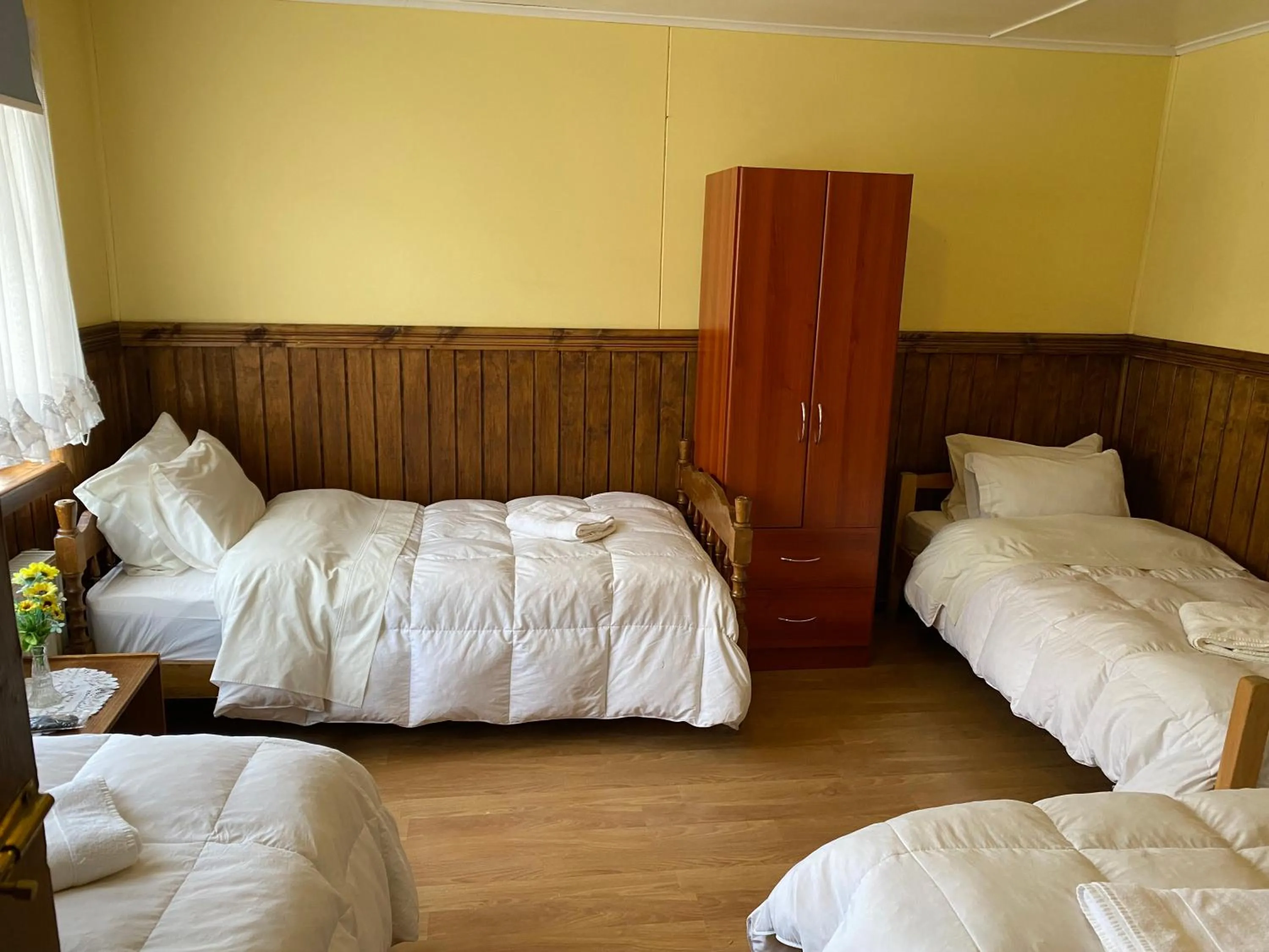 Bed in Hostal Hielo Sur
