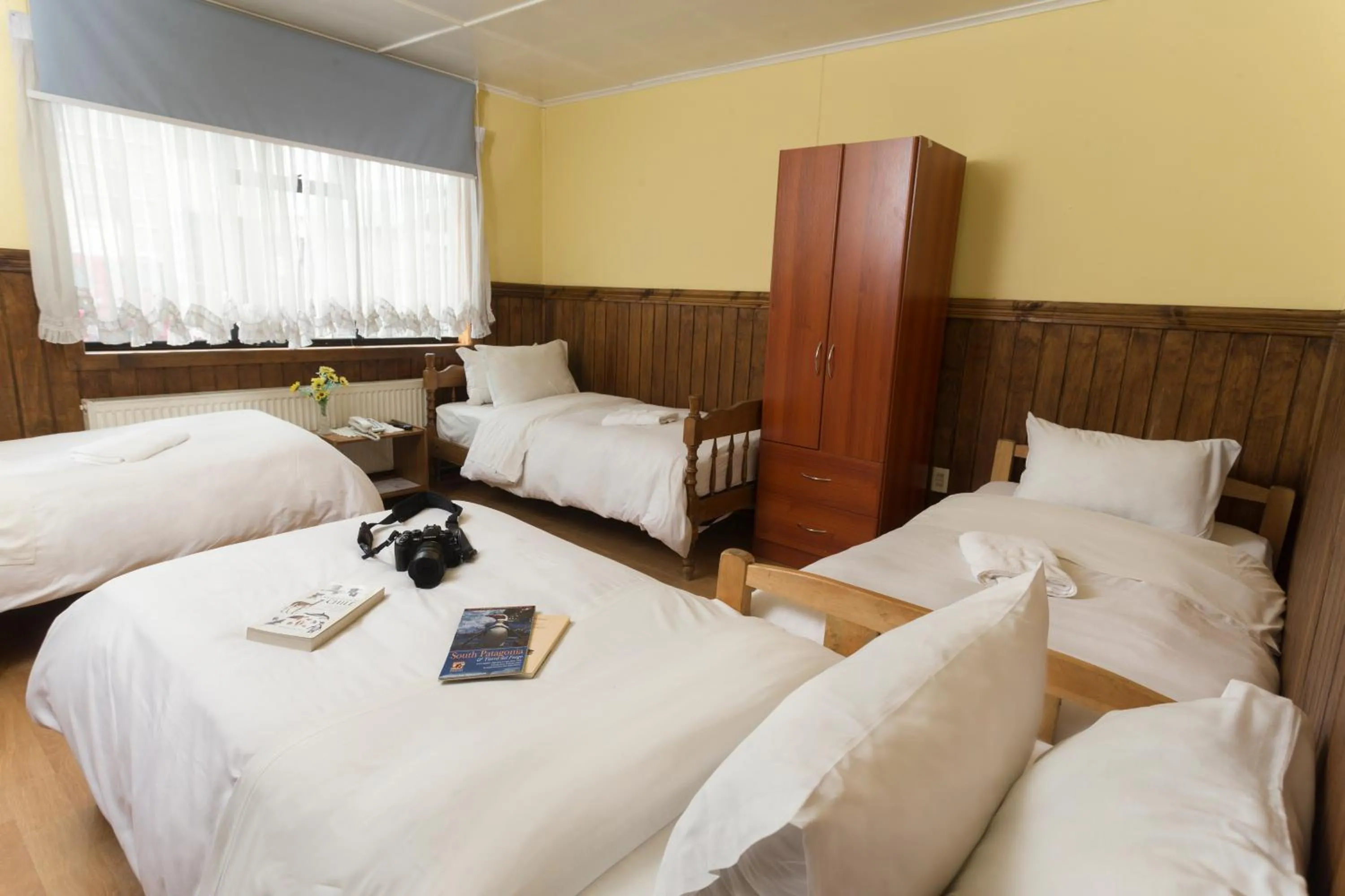 Bed in Hostal Hielo Sur