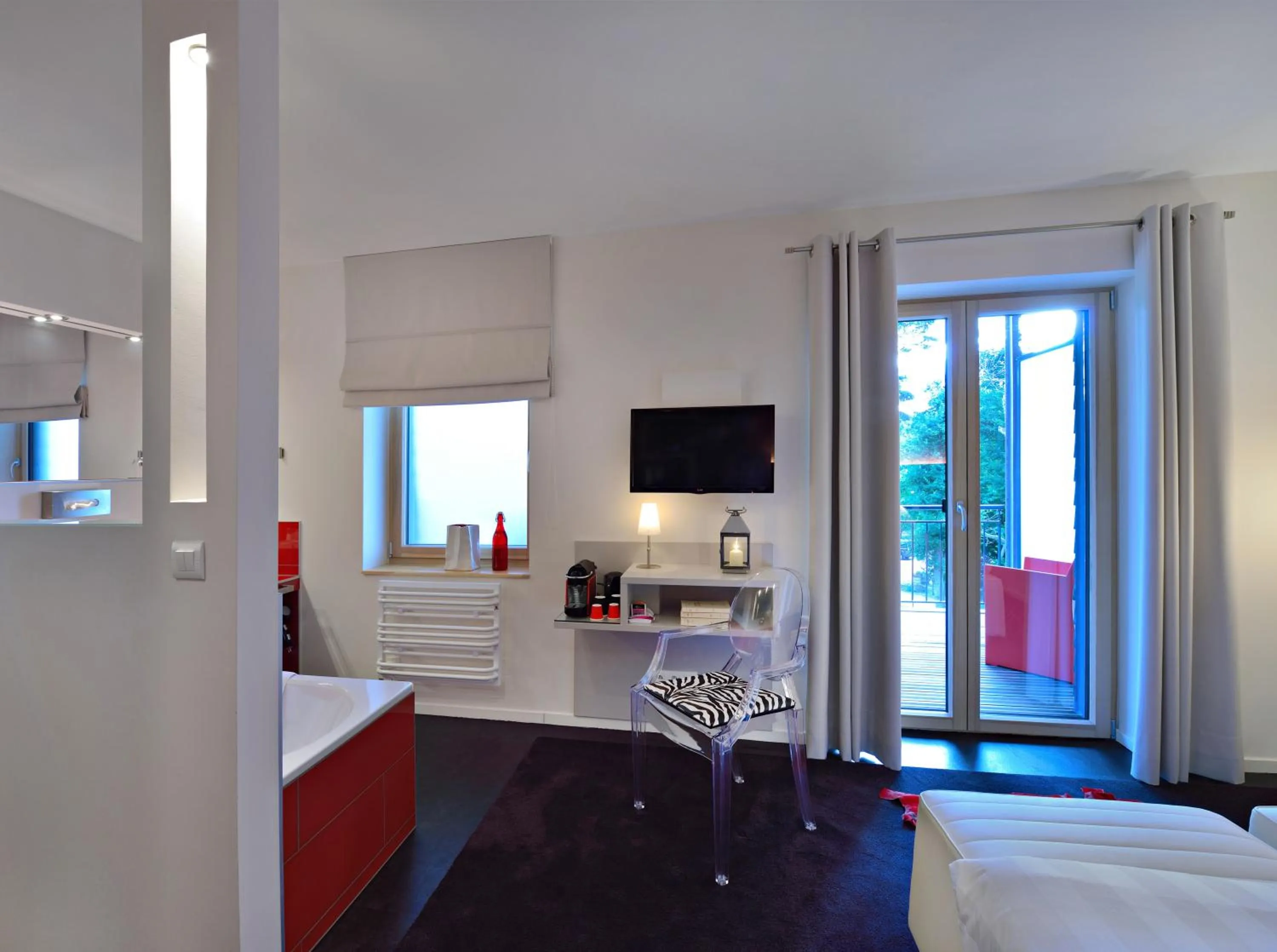 Coffee/tea facilities, Bed in Cottage 1956 - Maison d'hôtes