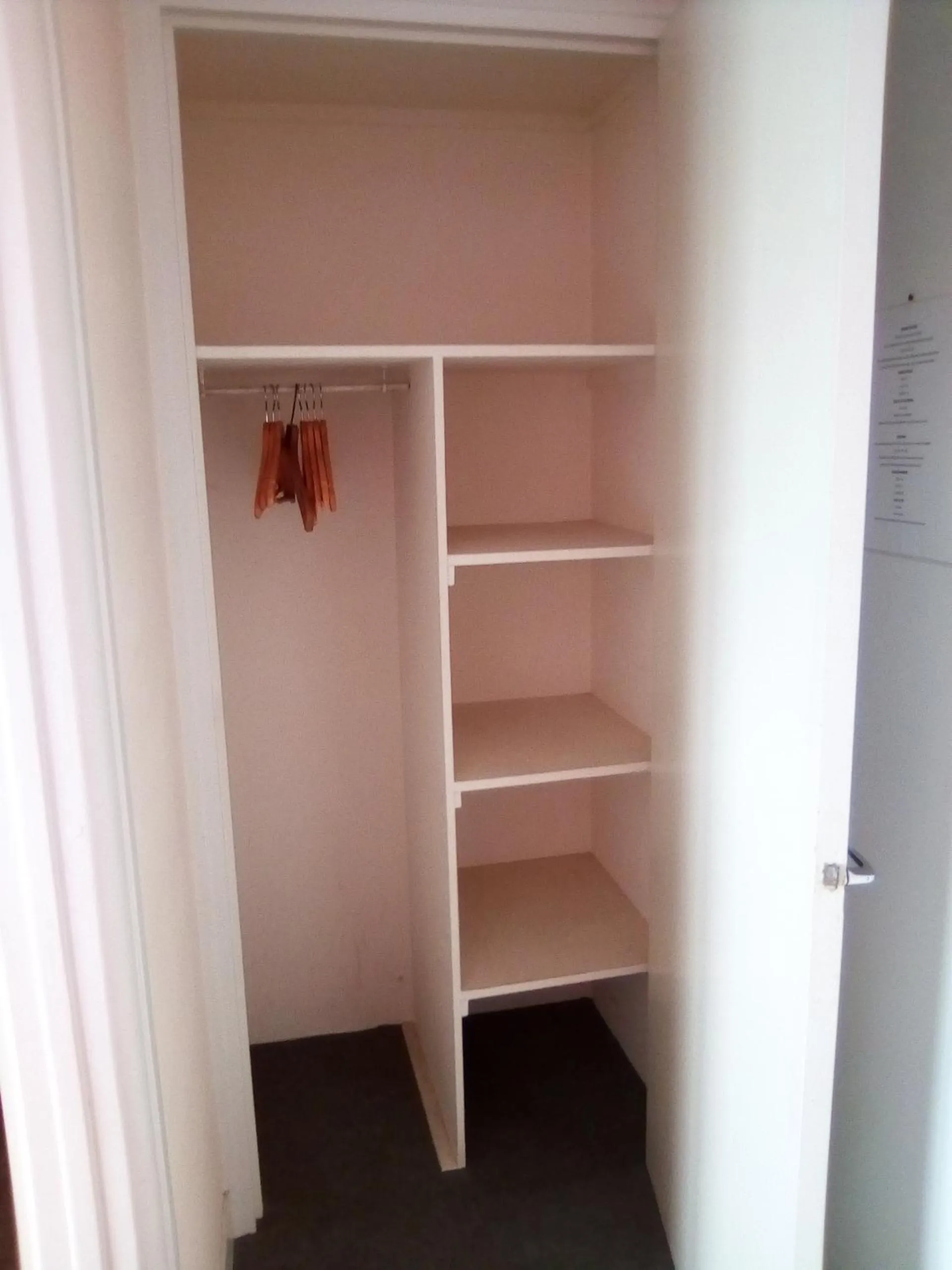 wardrobe in Lenard Charles Bed & Breakfast