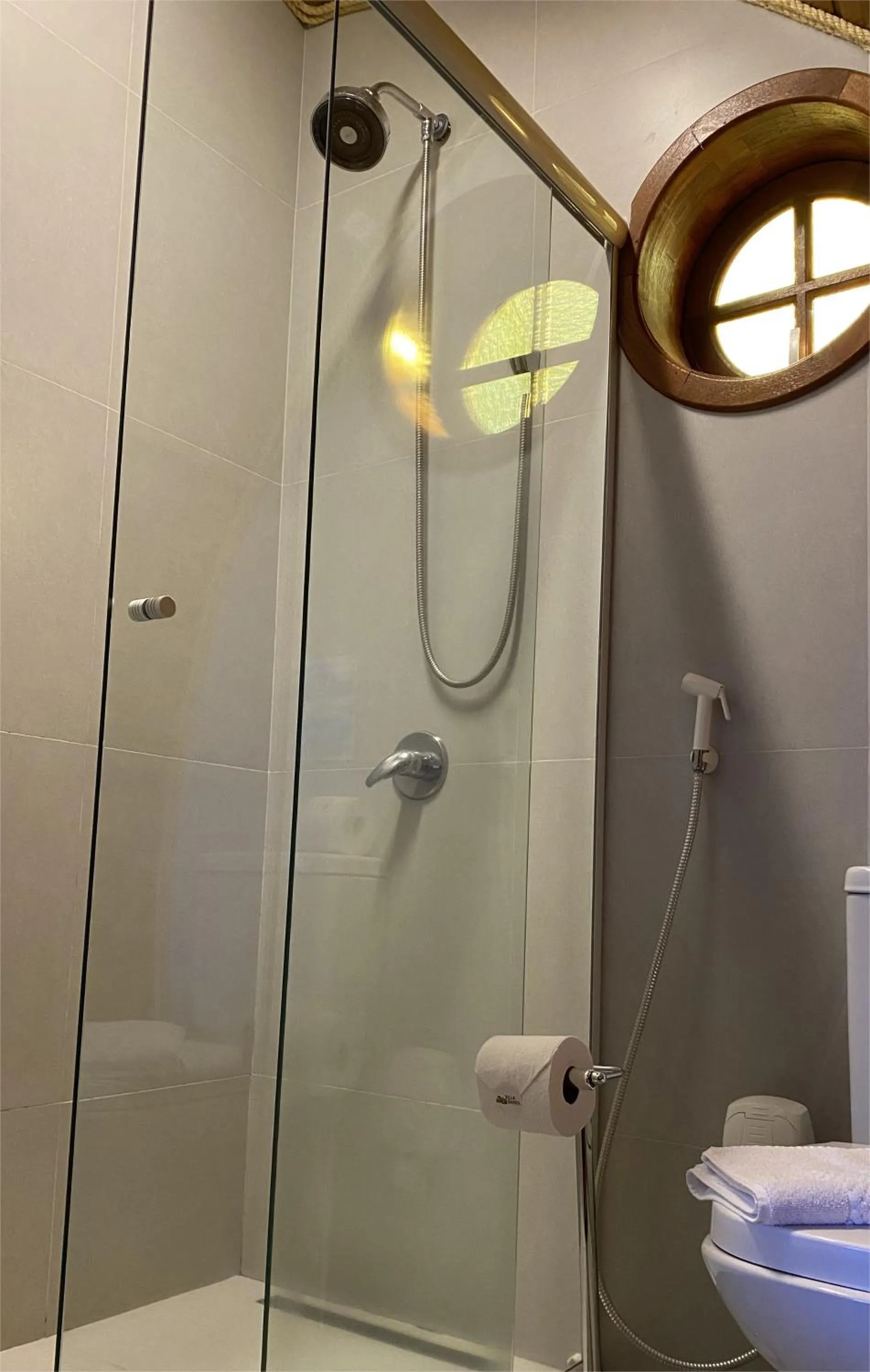 Shower in Pousada Villa Barril