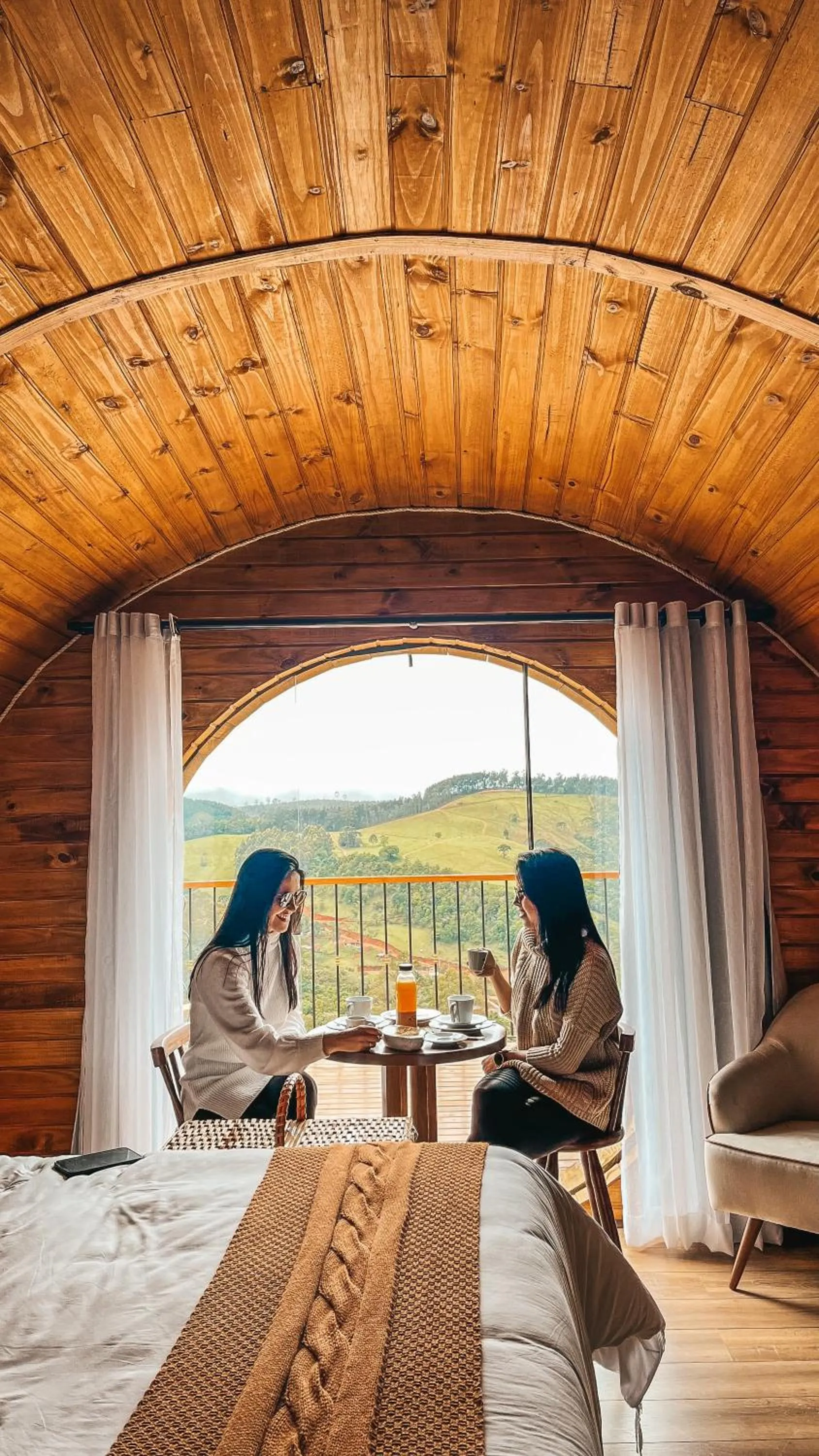 Bed in Pousada Villa Barril