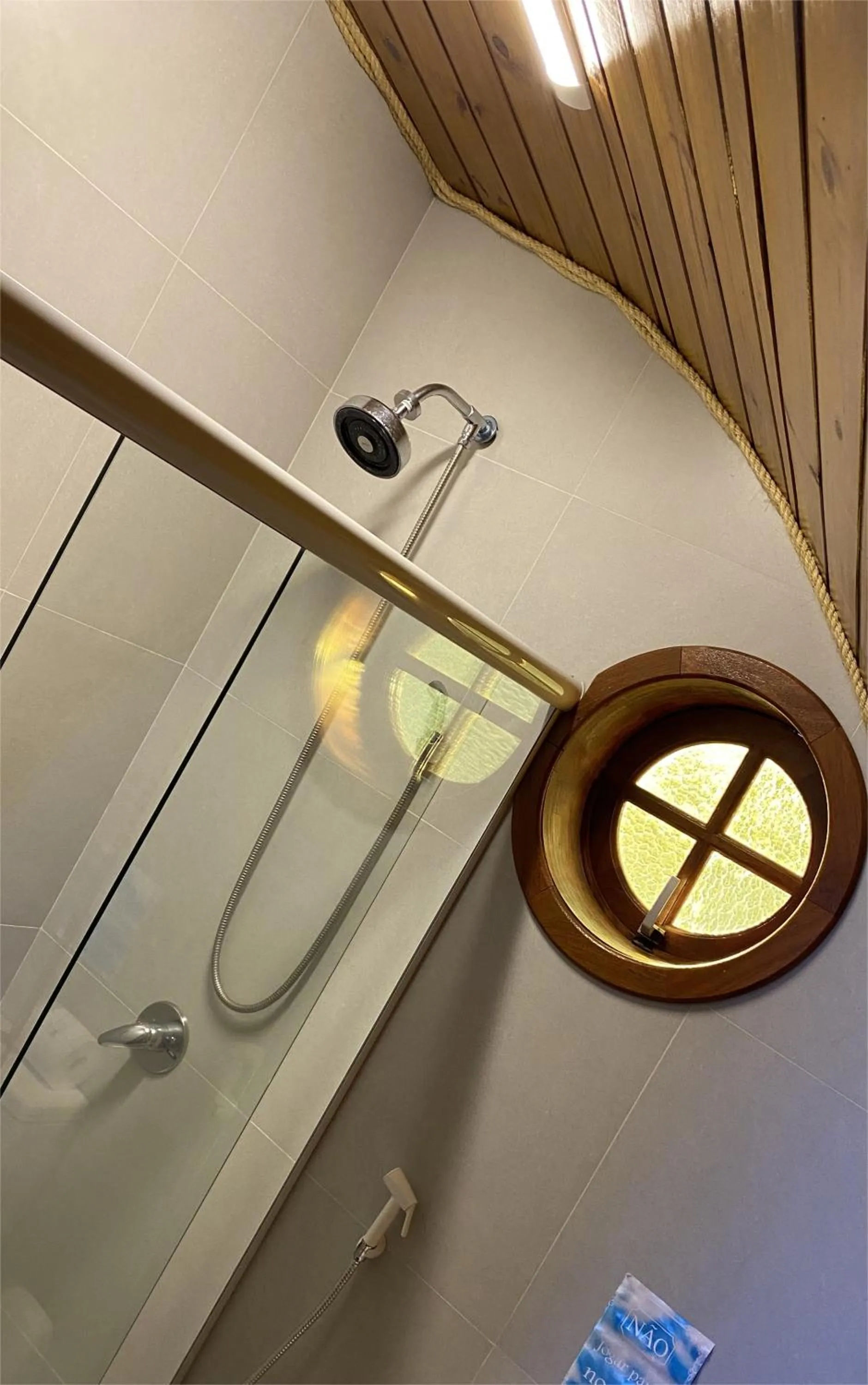 Shower in Pousada Villa Barril