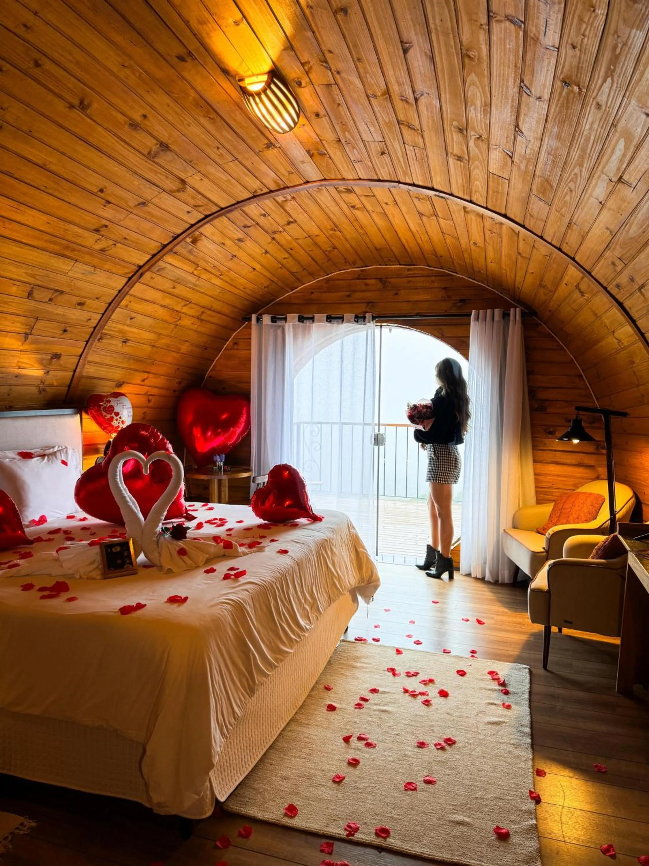 Bed in Pousada Villa Barril