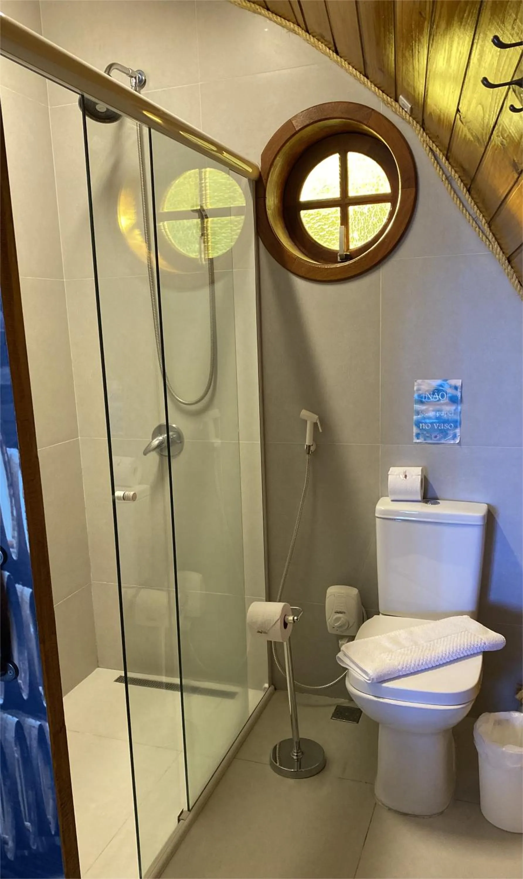 Shower in Pousada Villa Barril