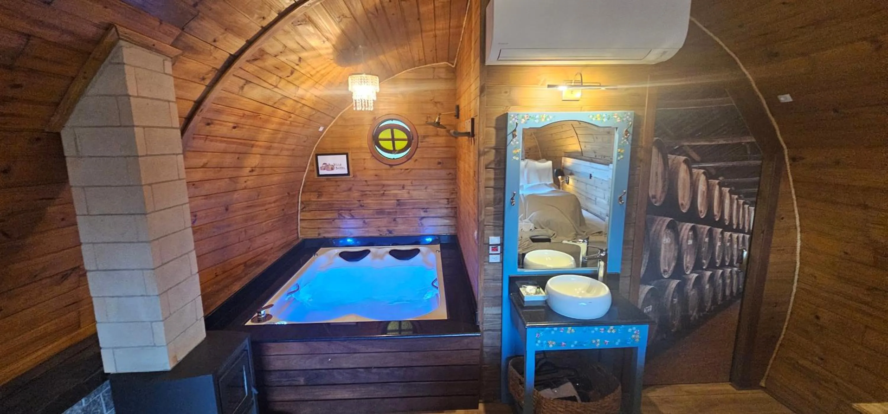 Hot Tub in Pousada Villa Barril