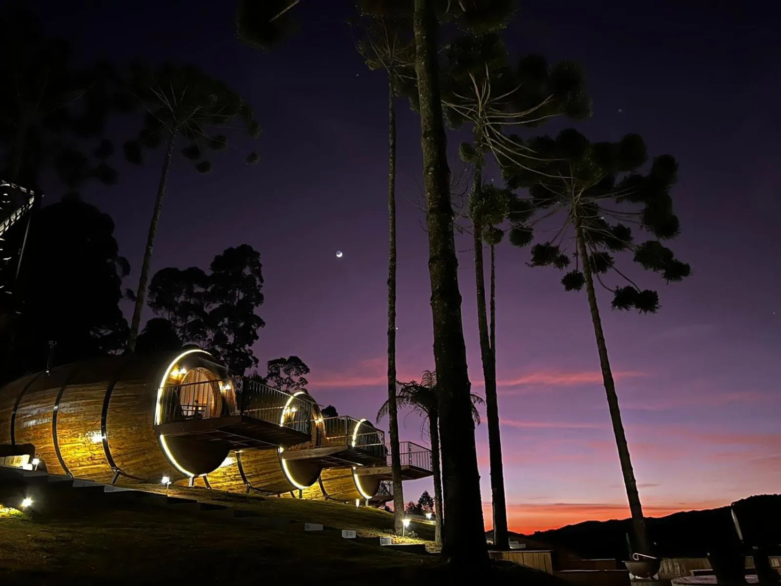 Night in Pousada Villa Barril