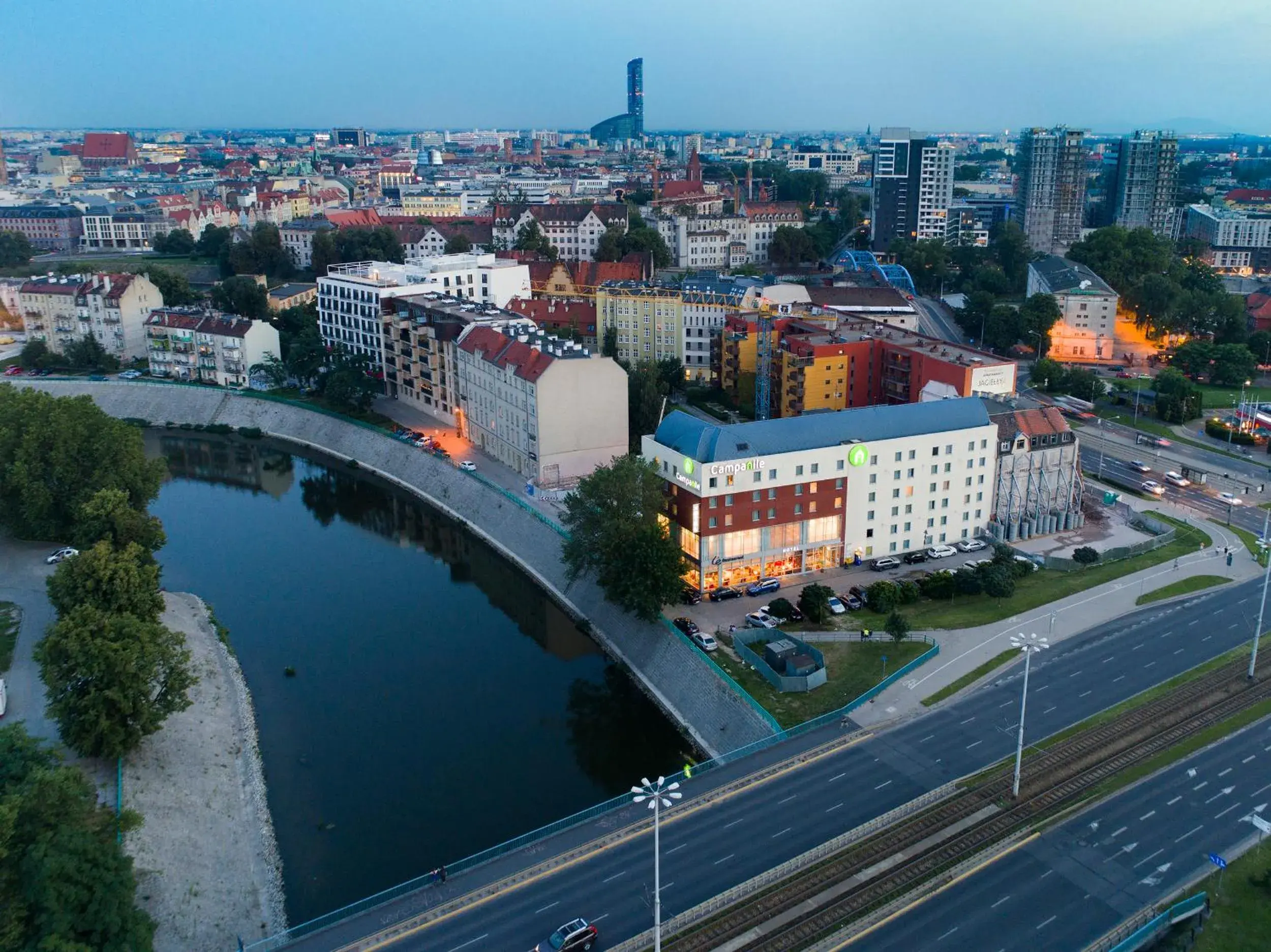 Bird's eye view in Campanile Wroclaw - Stare Miasto Bird's eye view in Campanile Wroclaw - Stare Miasto
