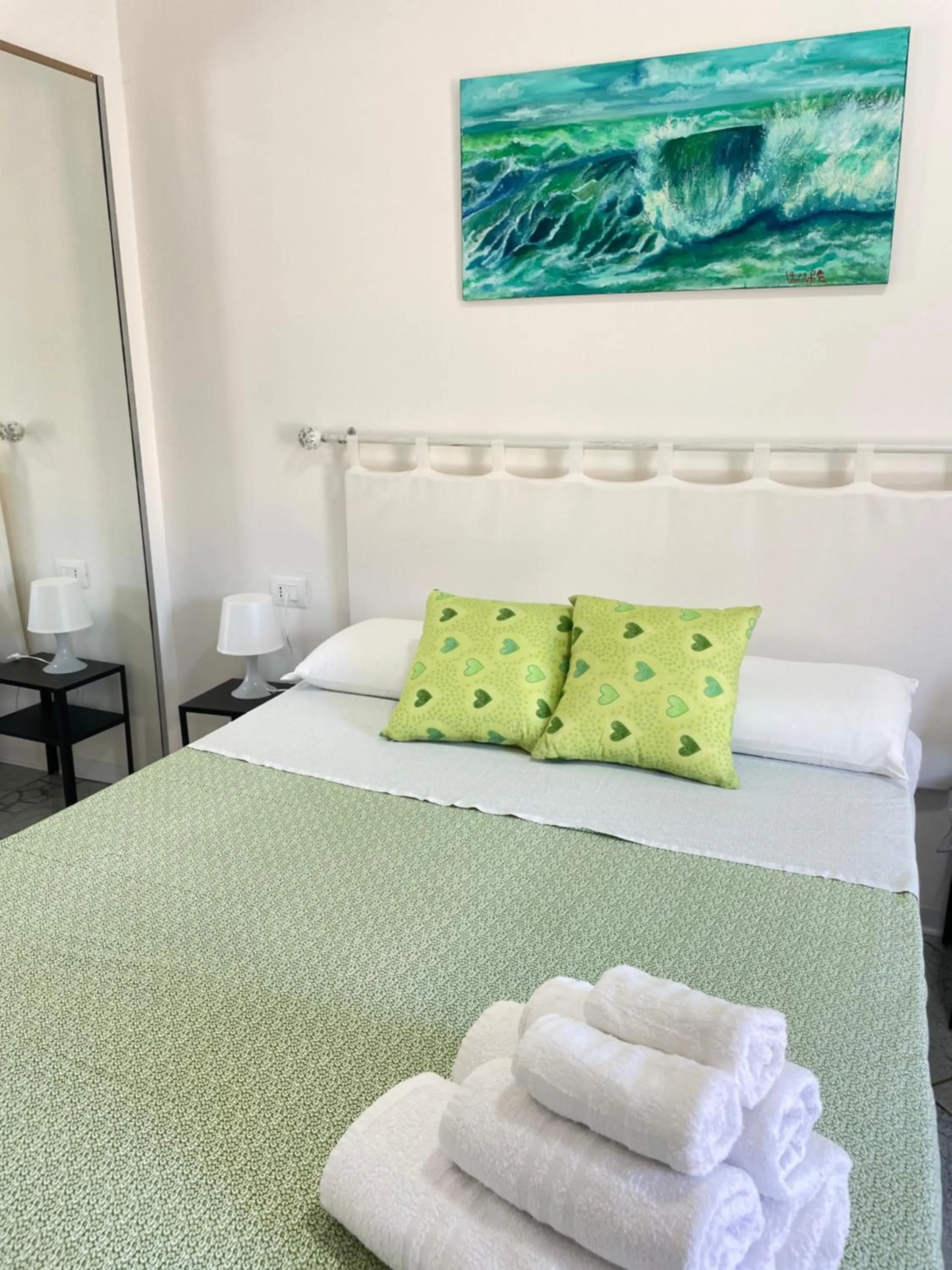 Bed in B&B Sunset da carla