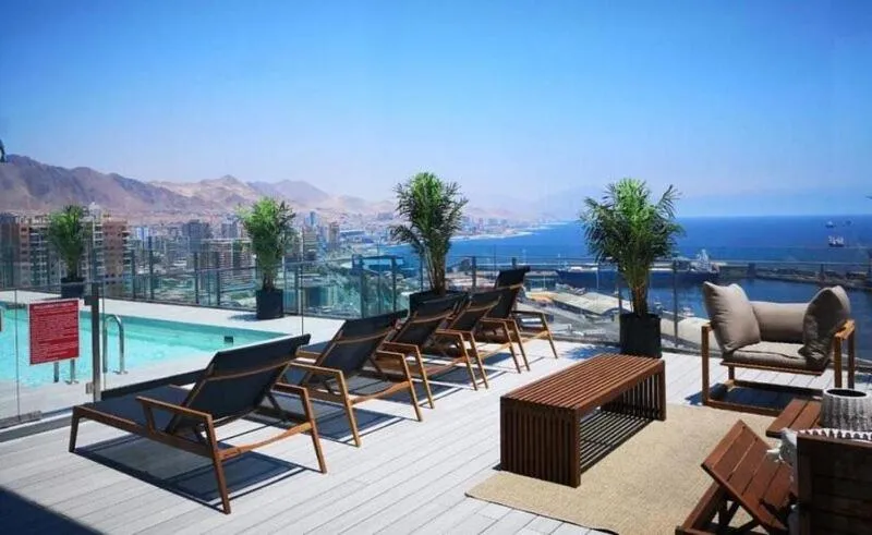 Swimming pool in Hotel Alto Antofagasta