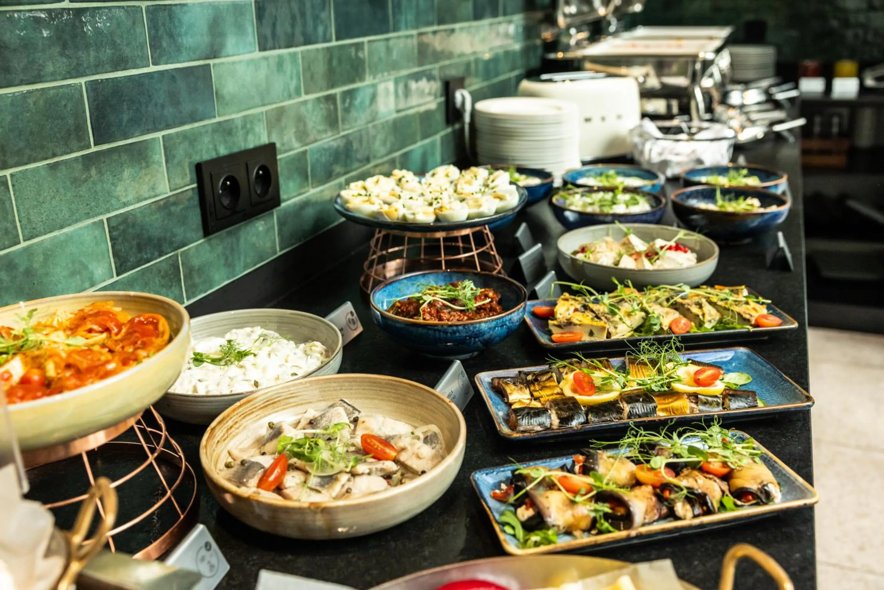 Buffet breakfast in Rezydent Hotel Sopot - MGallery Collection