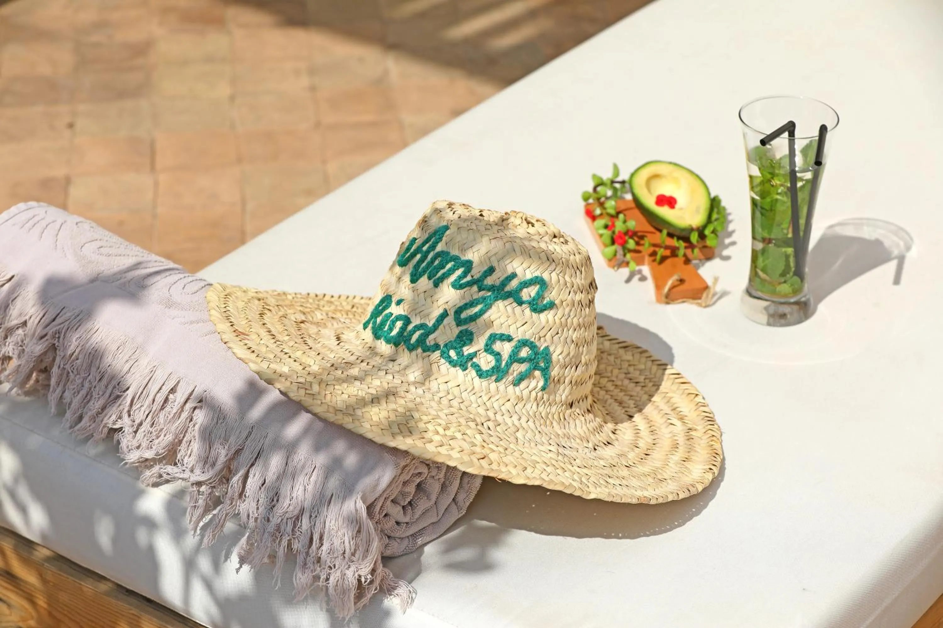 Swimming pool in Riad Amya & Spa