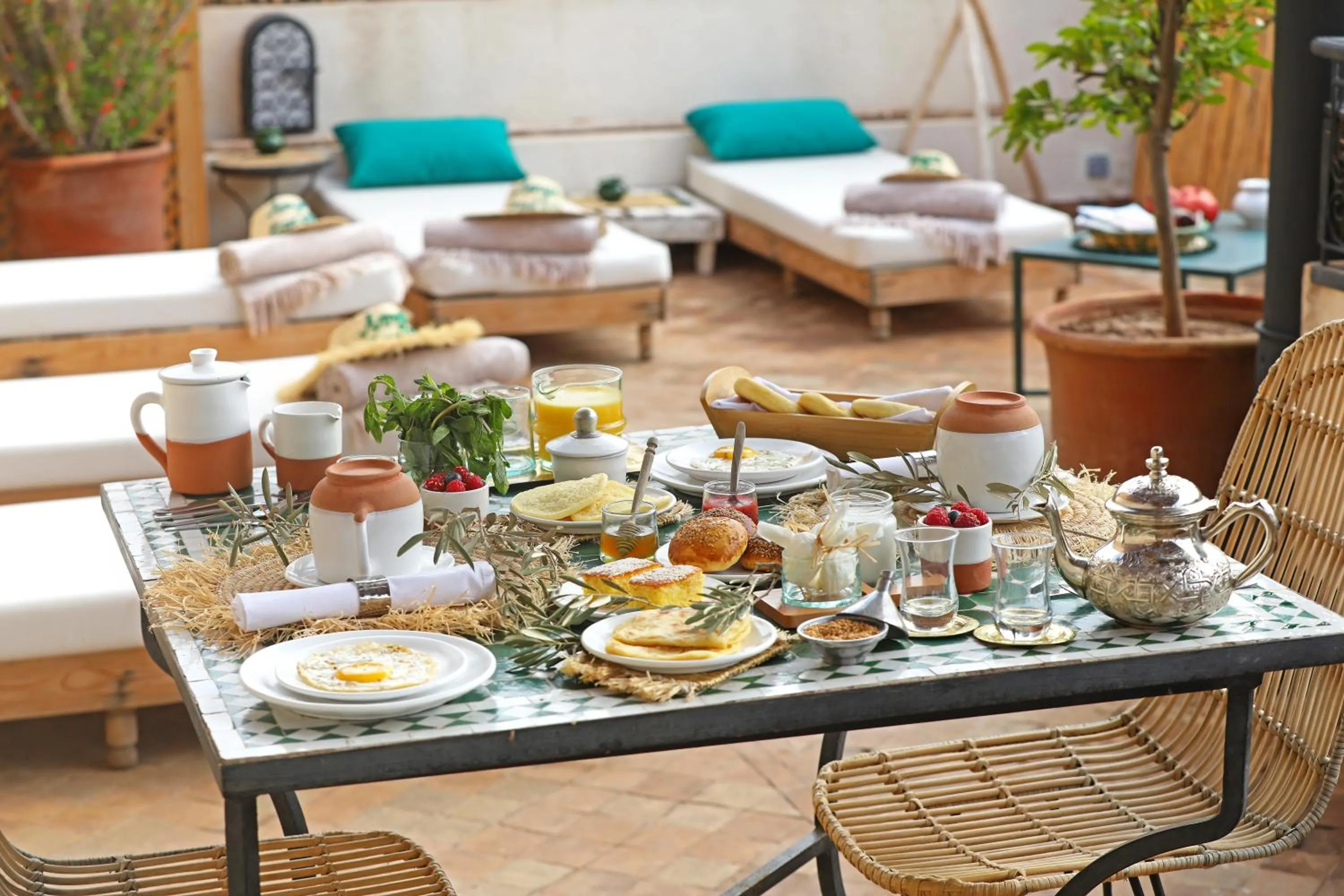 Breakfast in Riad Amya & Spa