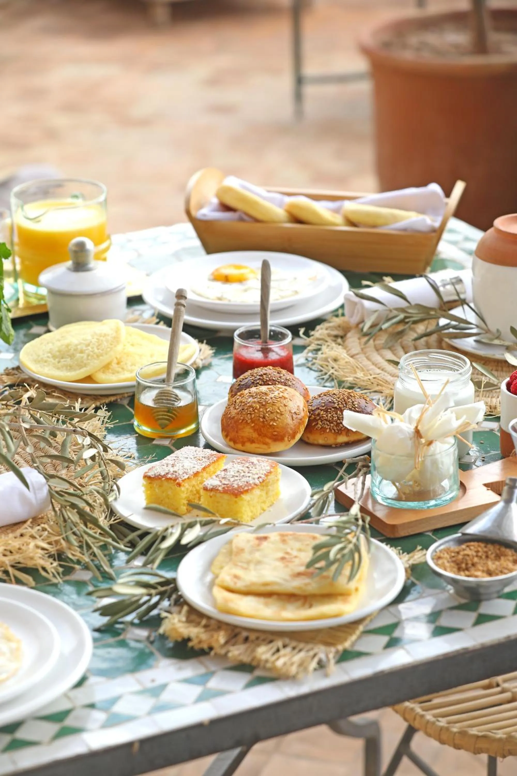 Breakfast in Riad Amya & Spa