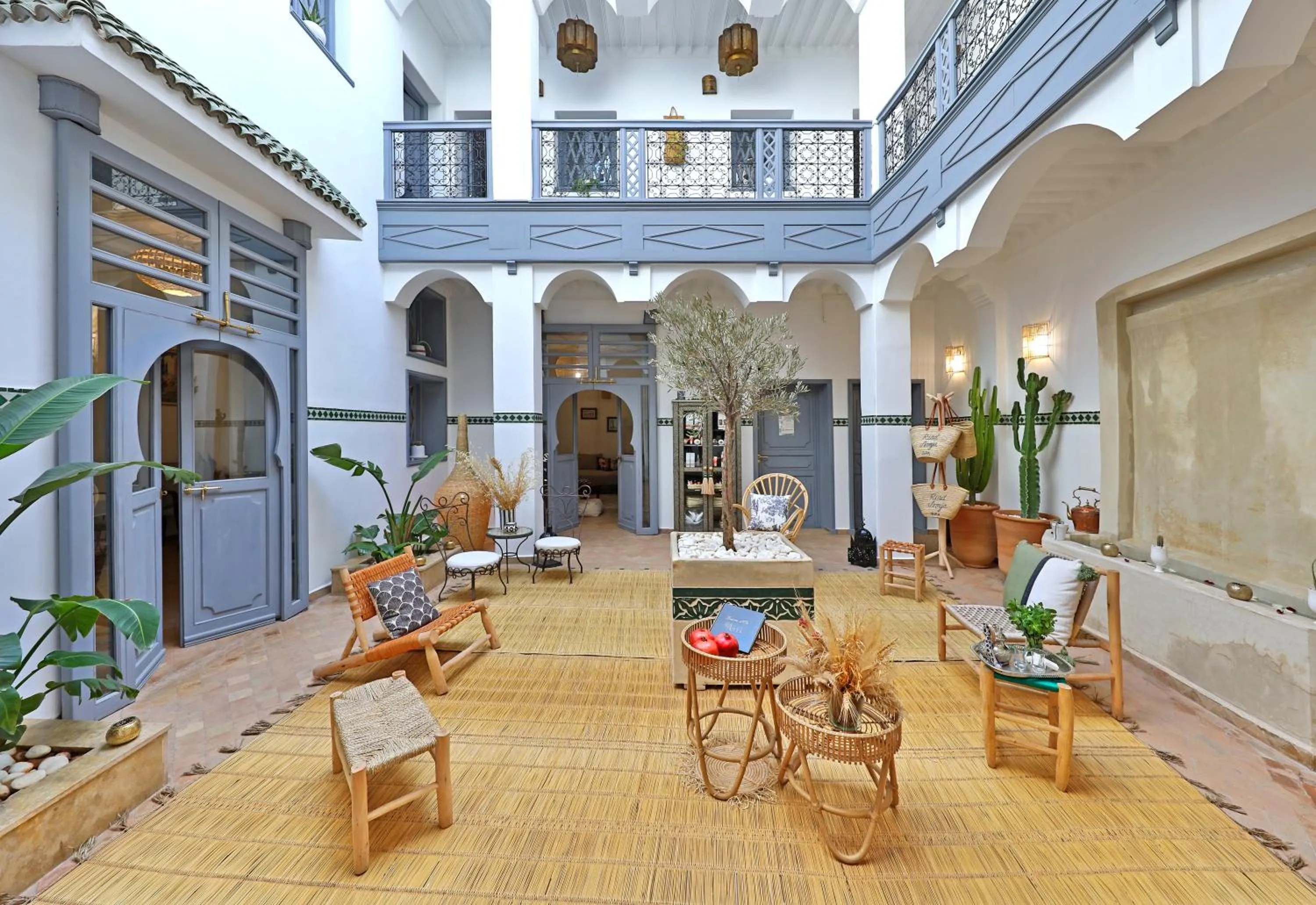 Patio in Riad Amya & Spa