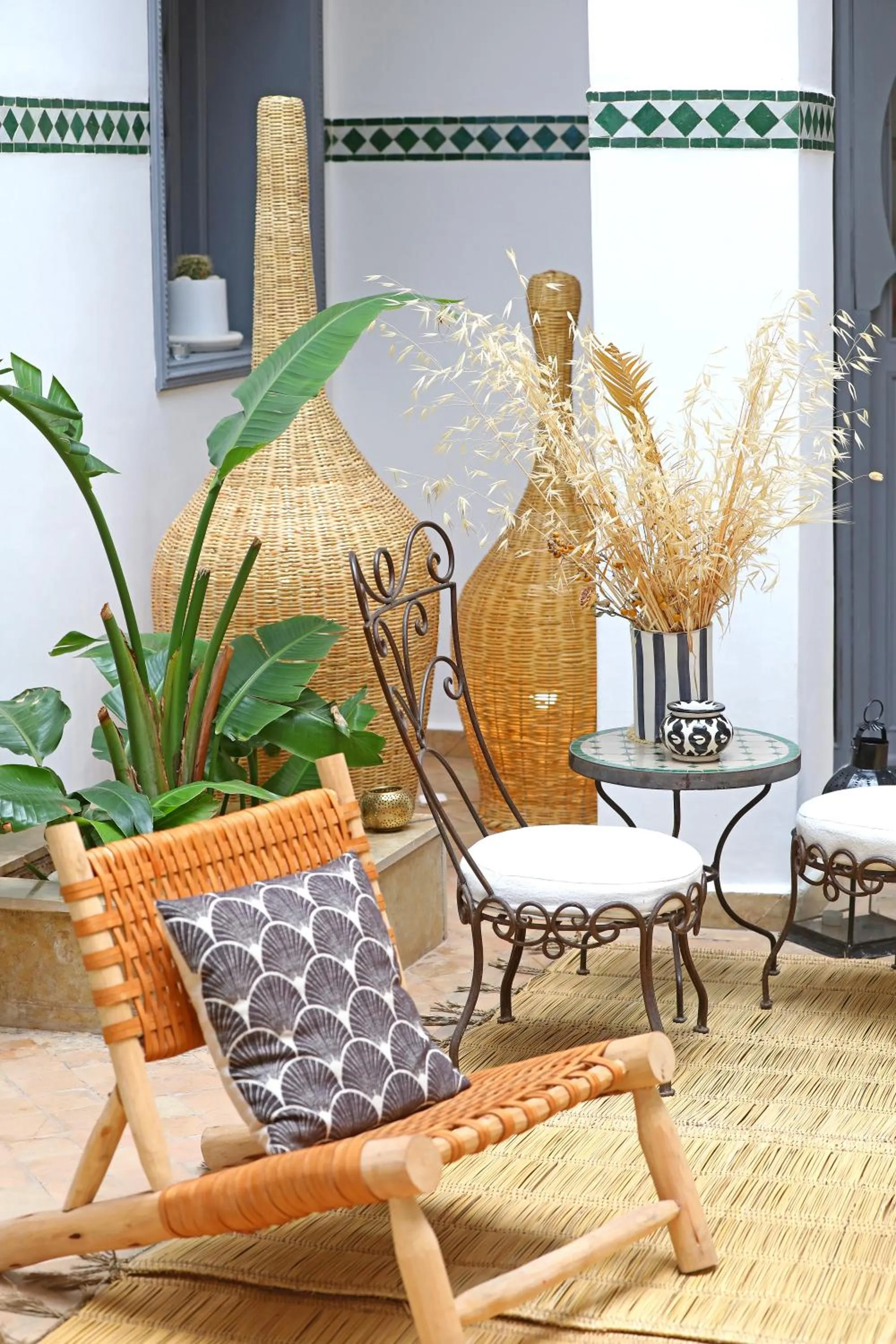 Patio in Riad Amya & Spa