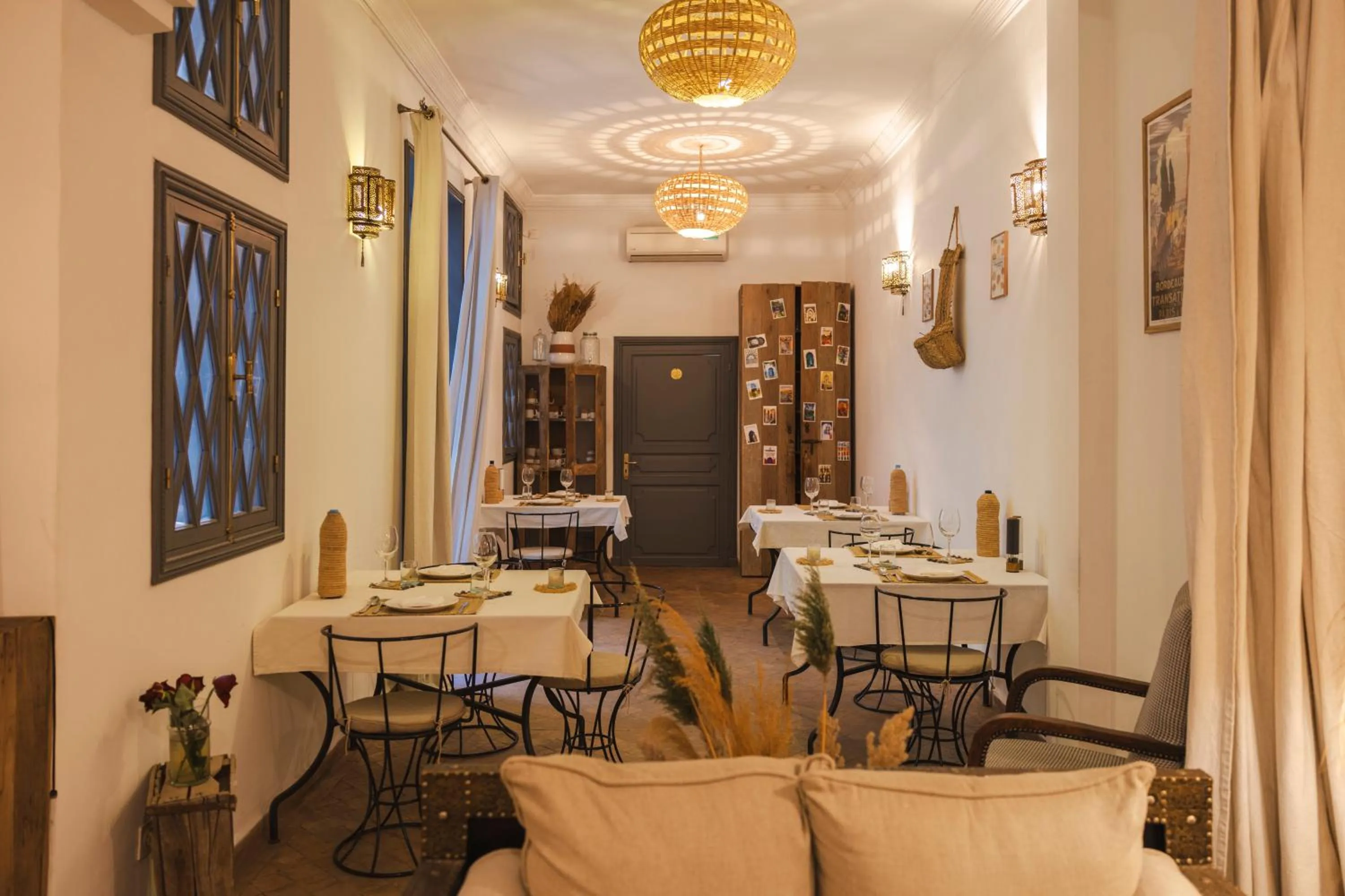 Restaurant/places to eat in Riad Amya & Spa