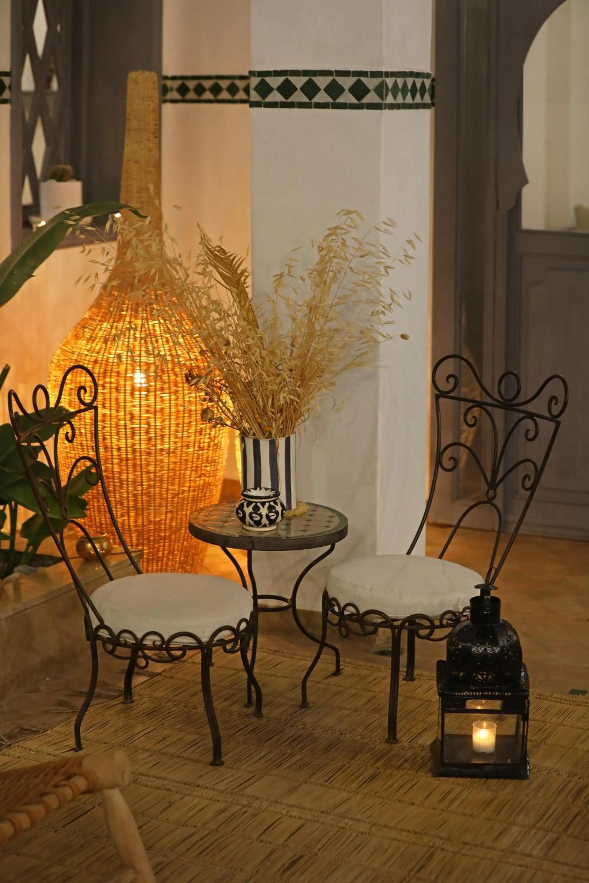 Patio in Riad Amya & Spa