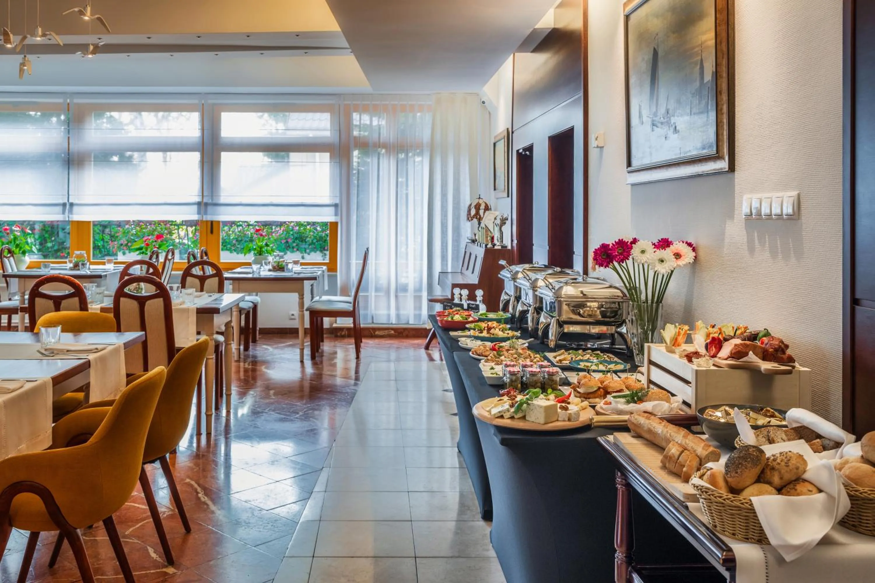 Breakfast in Hotel Bartan Gdansk Seaside