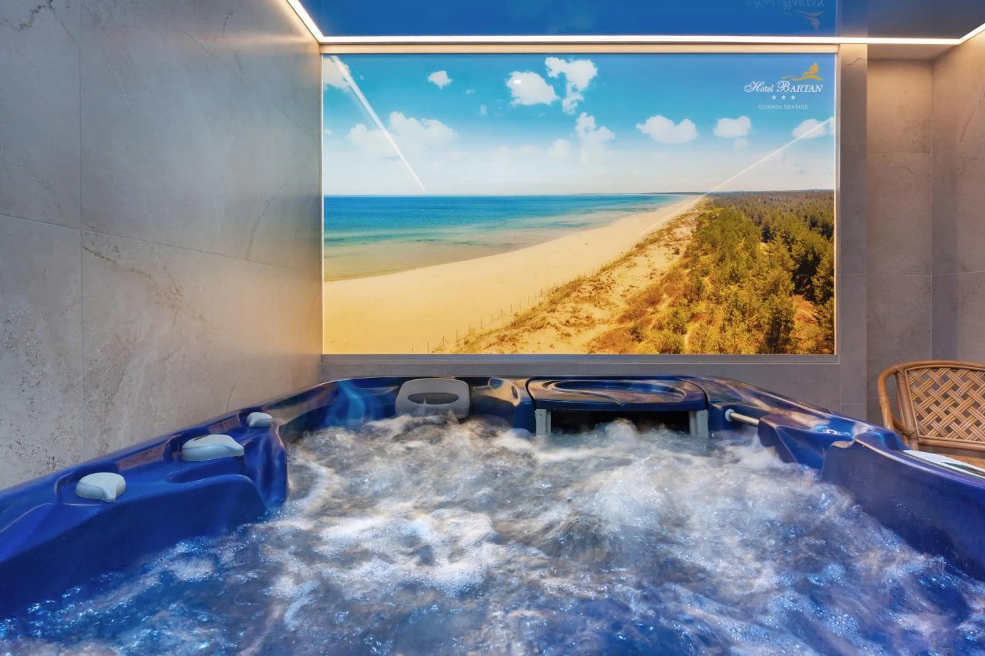 Hot Tub in Hotel Bartan Gdansk Seaside