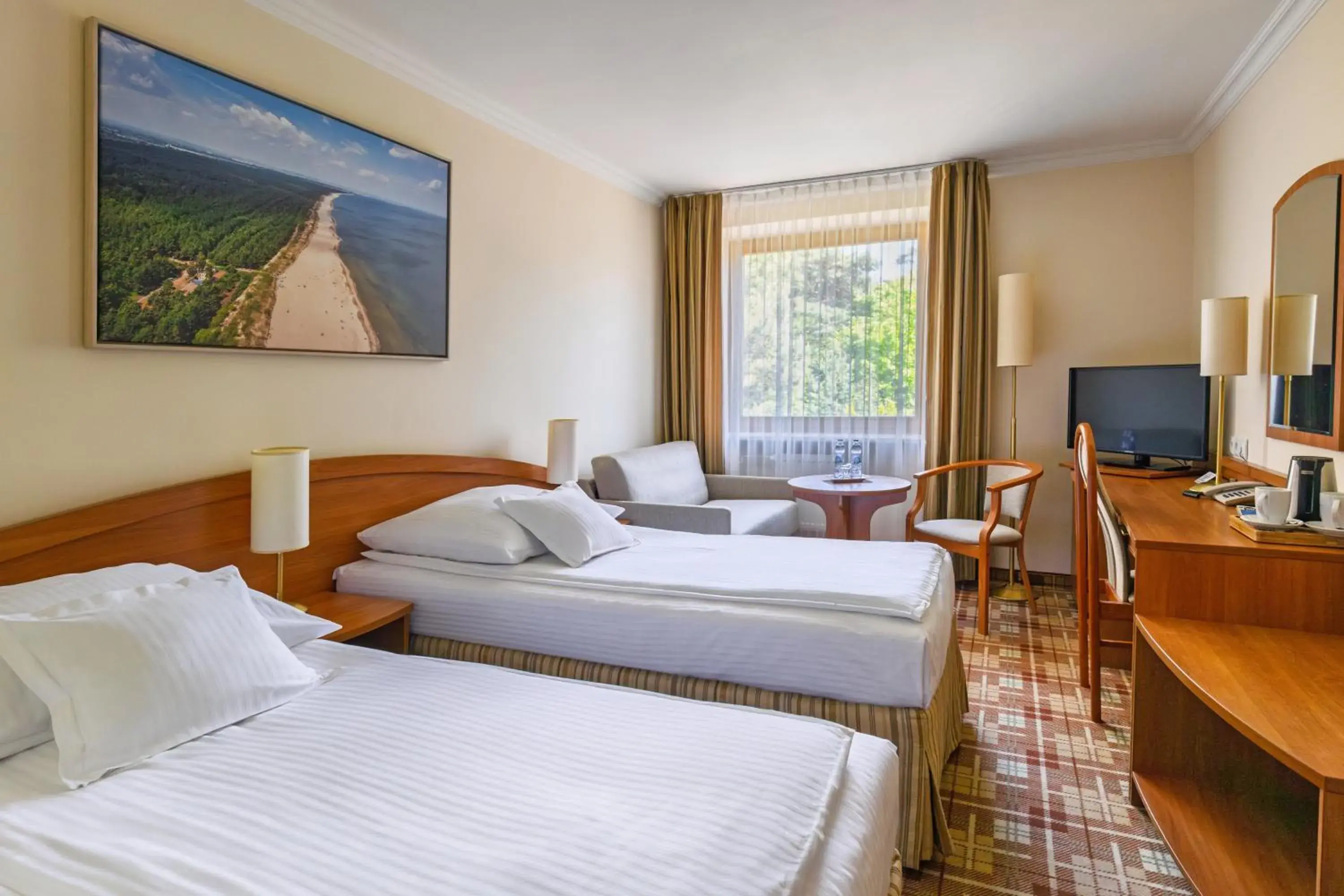 Bed in Hotel Bartan Gdansk Seaside Bed in Hotel Bartan Gdansk Seaside