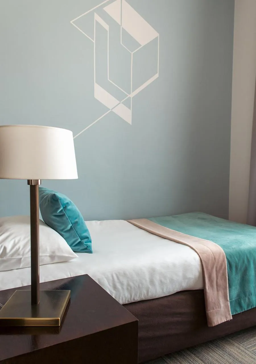 Bed in Europeum Hotel