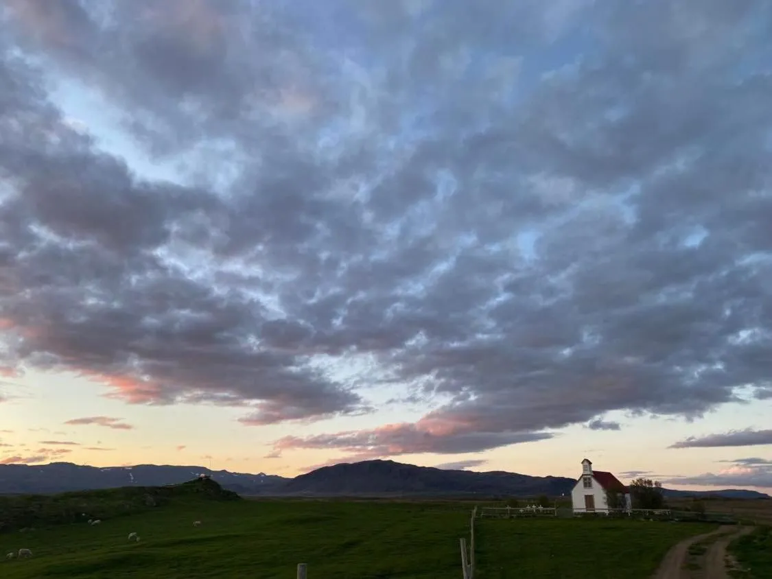 Natural landscape in Álftártunga Farm Guesthouse