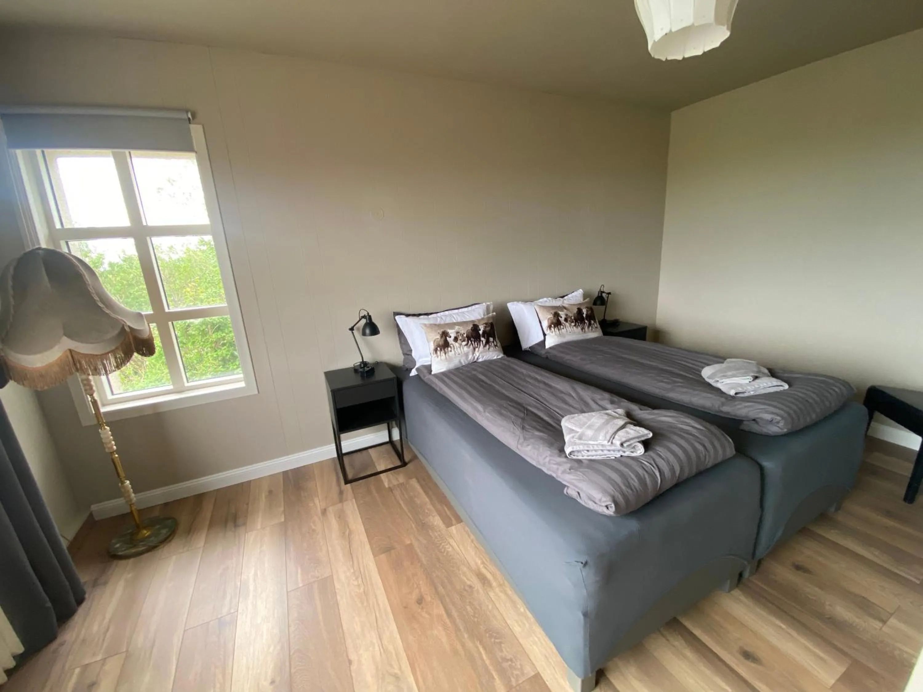 Bed in Álftártunga Farm Guesthouse
