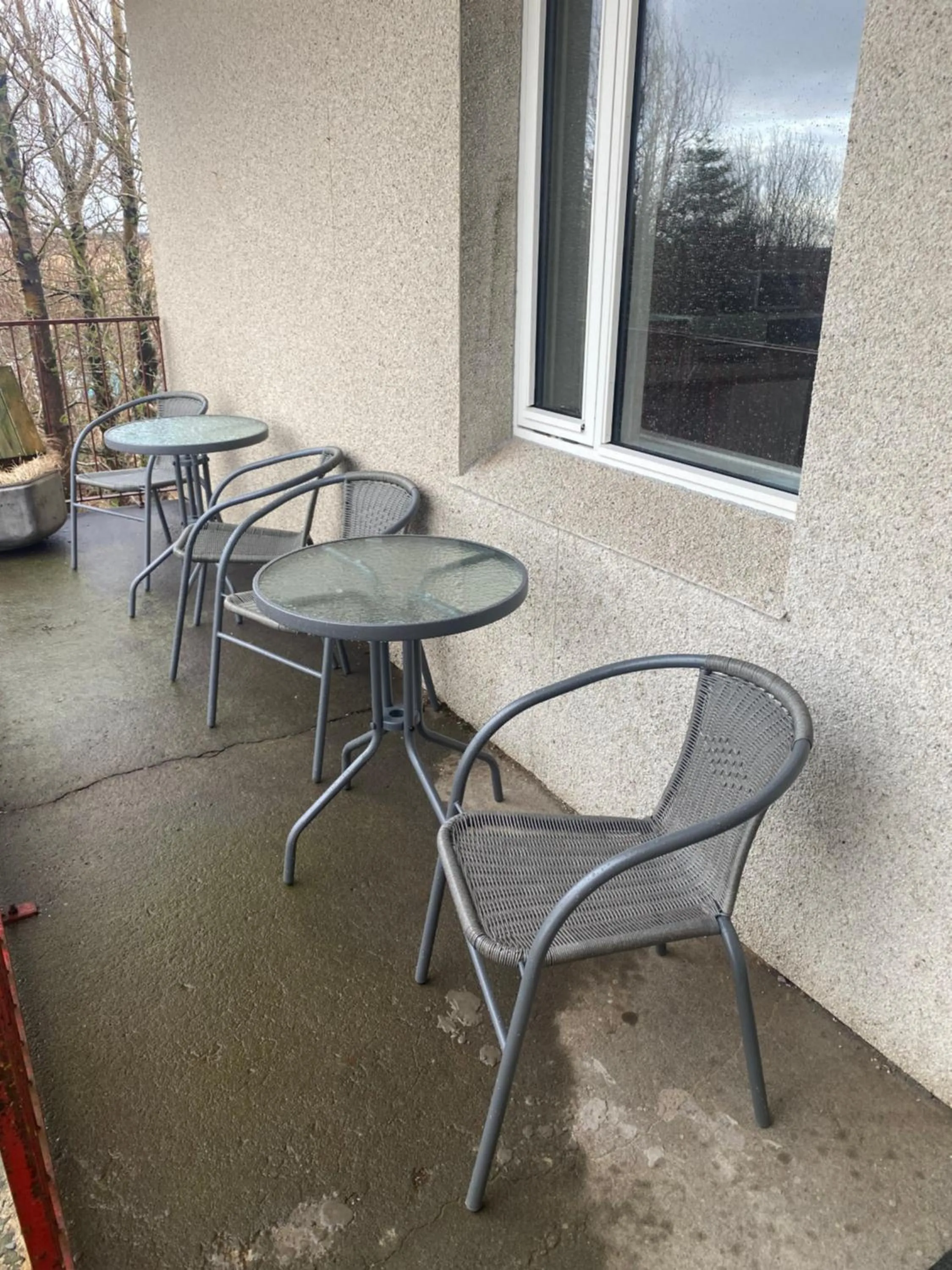 Balcony/Terrace in Álftártunga Farm Guesthouse