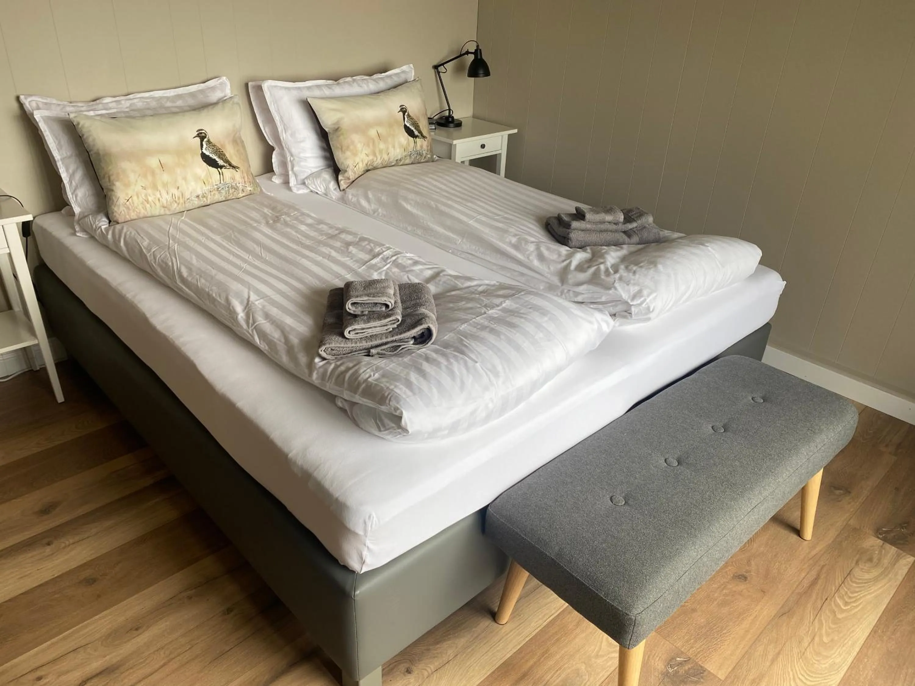 Bed in Álftártunga Farm Guesthouse