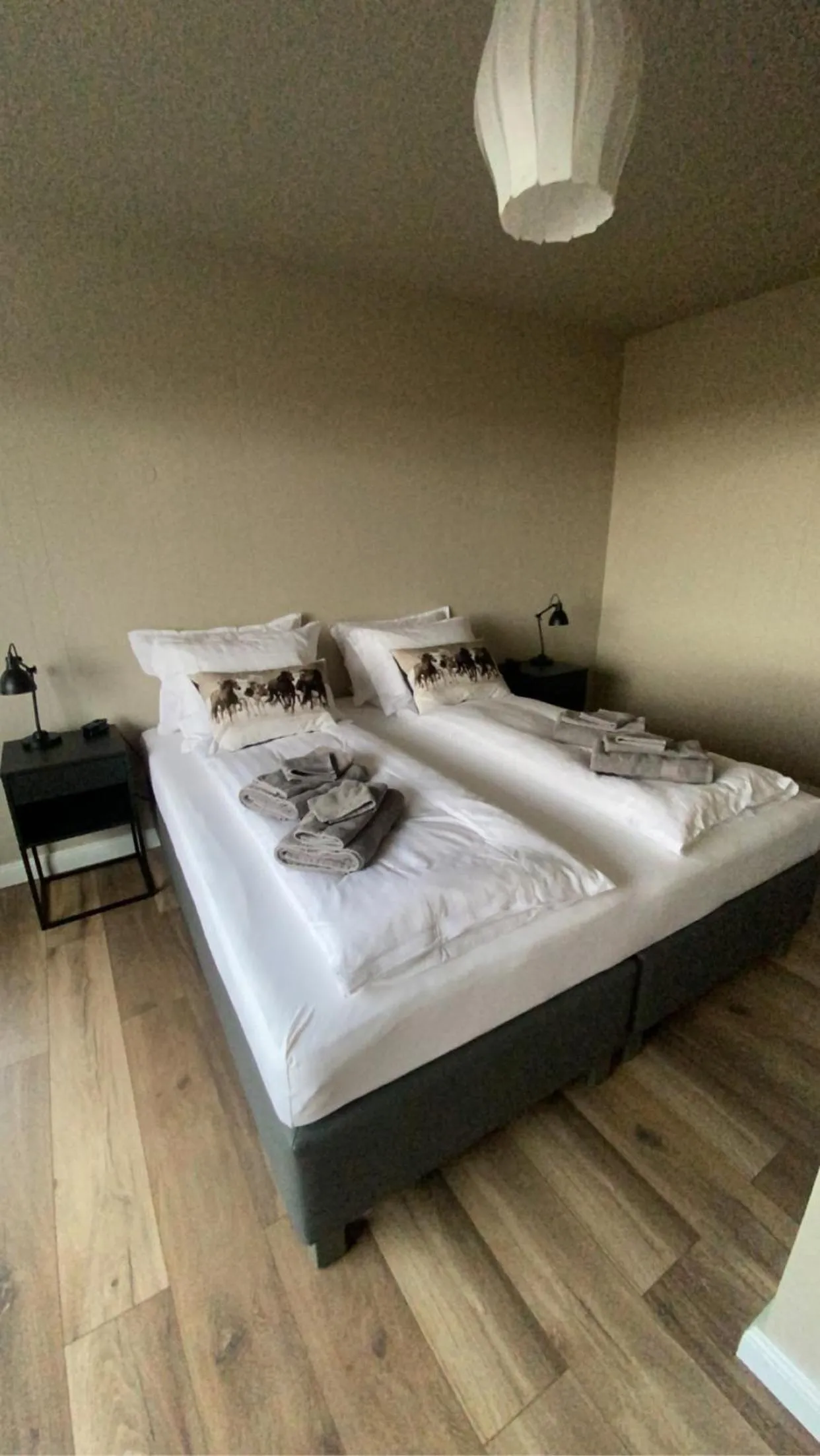 Bed in Álftártunga Farm Guesthouse