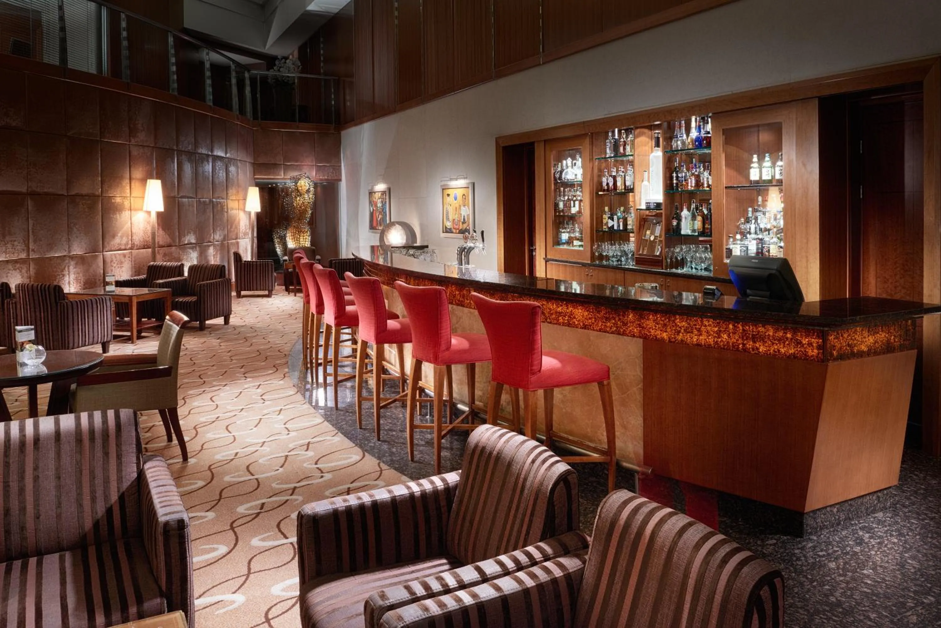 Lounge or bar in Regent Warsaw Hotel