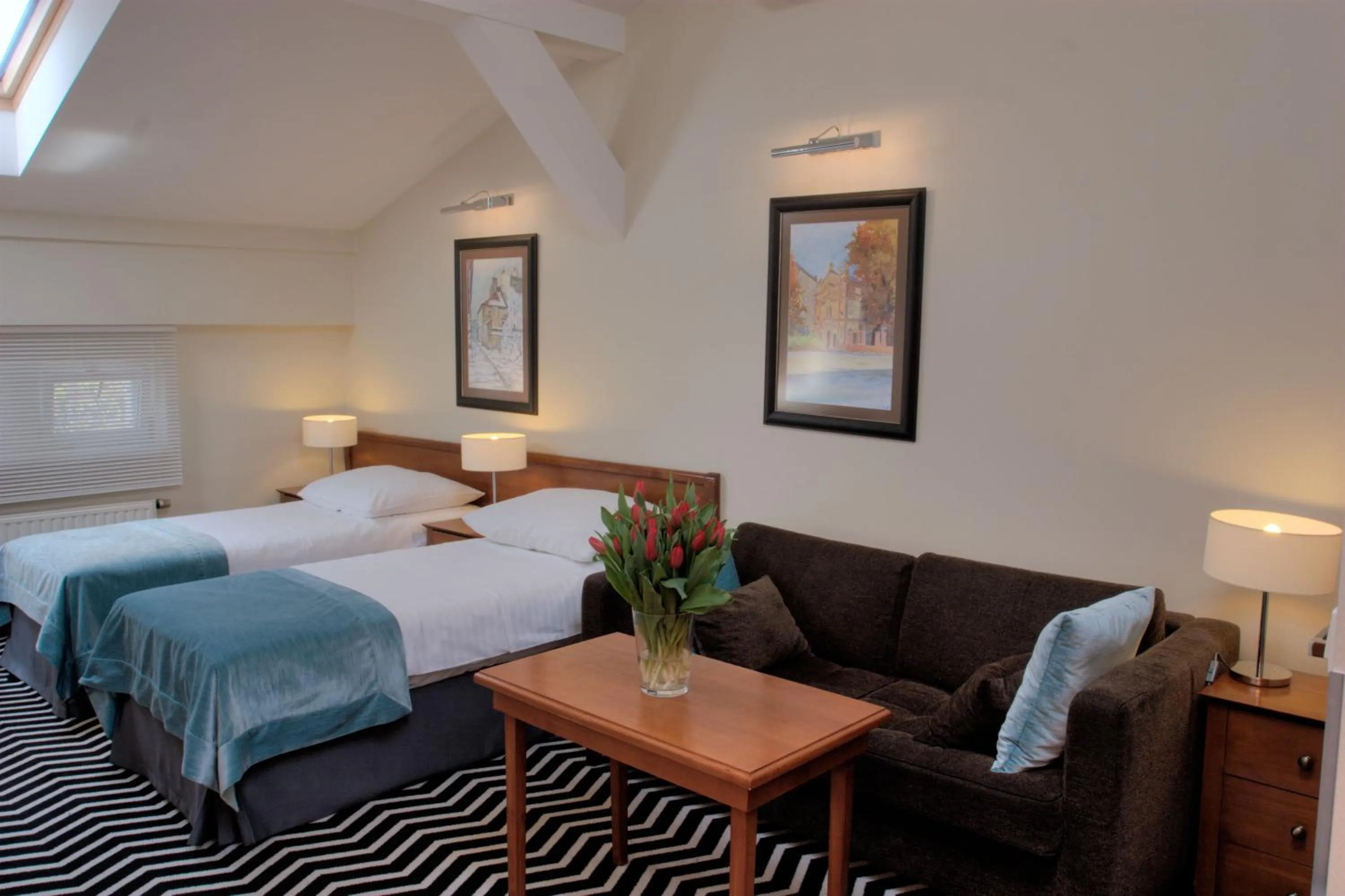 Bed in Hotel Senacki