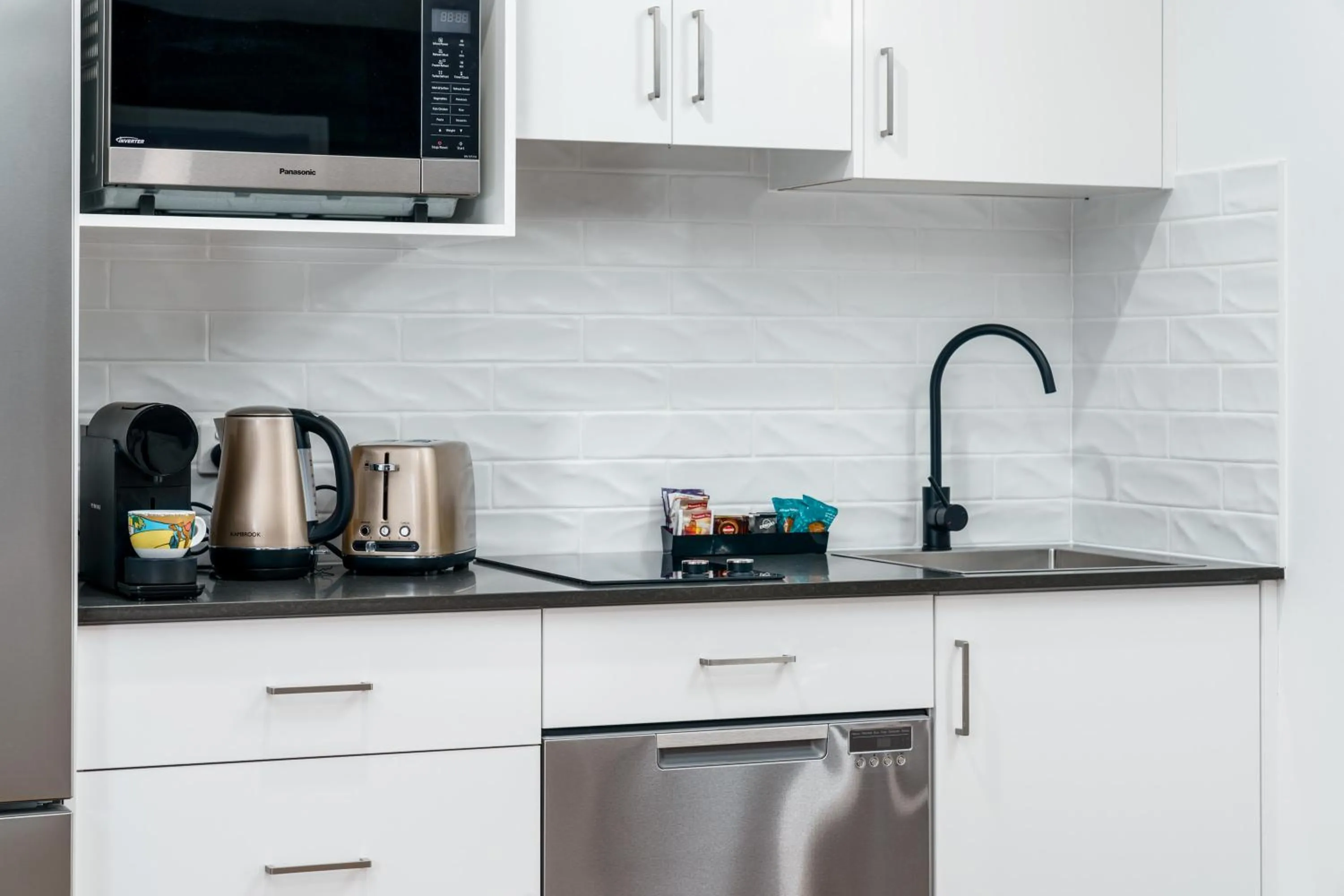 Coffee/tea facilities in Hunter Studios - Maitland