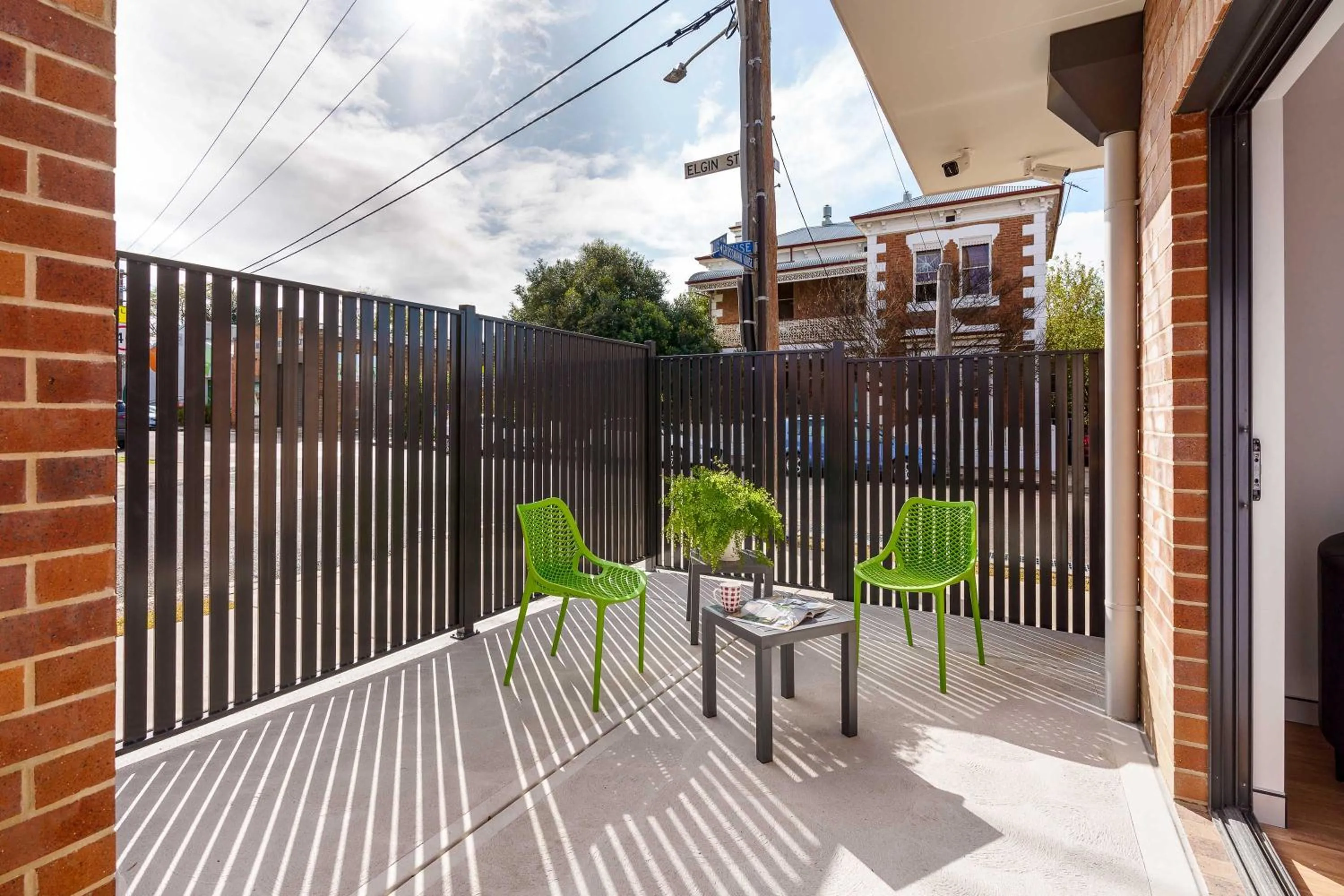 Balcony/Terrace in Hunter Studios - Maitland