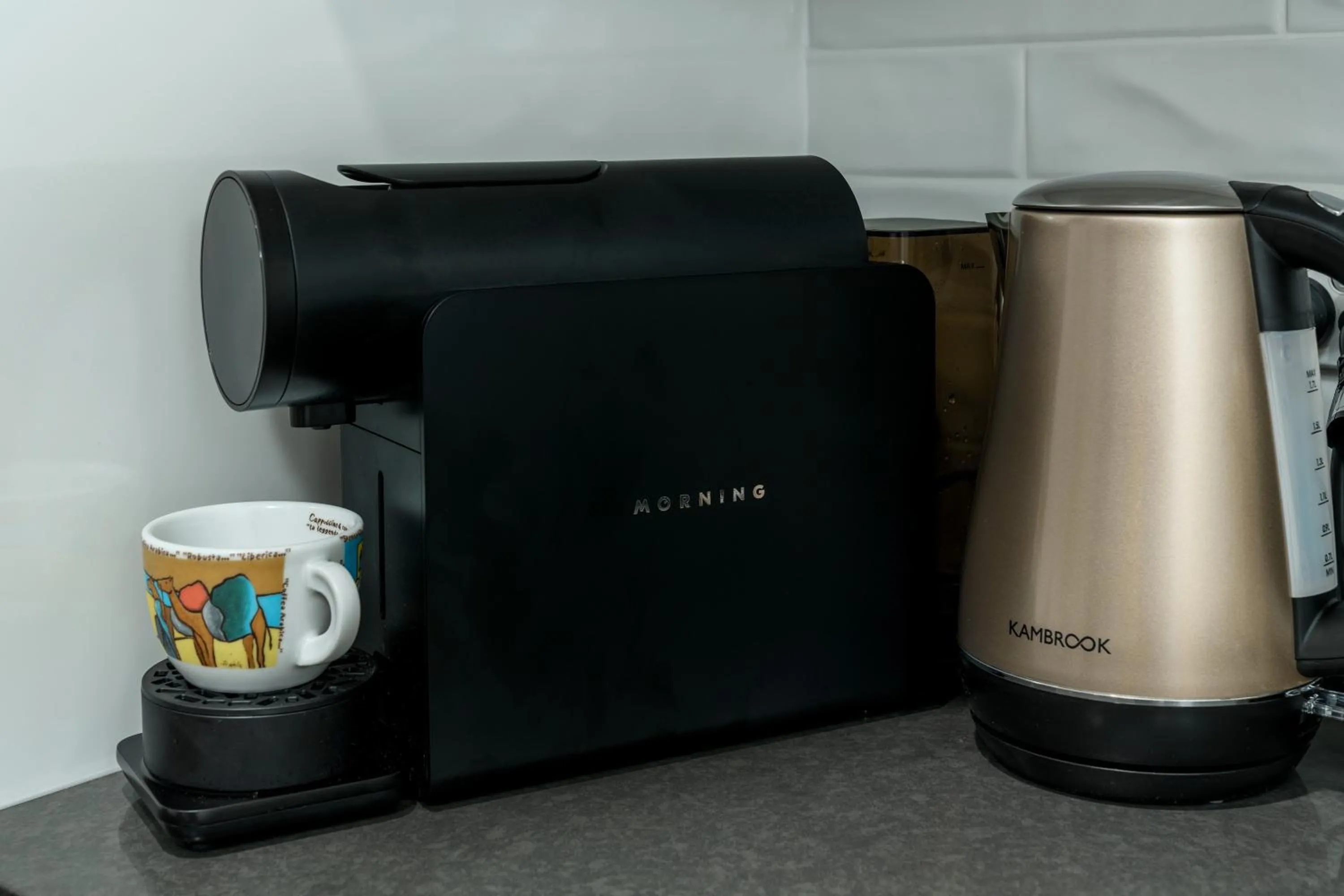Coffee/tea facilities in Hunter Studios - Maitland