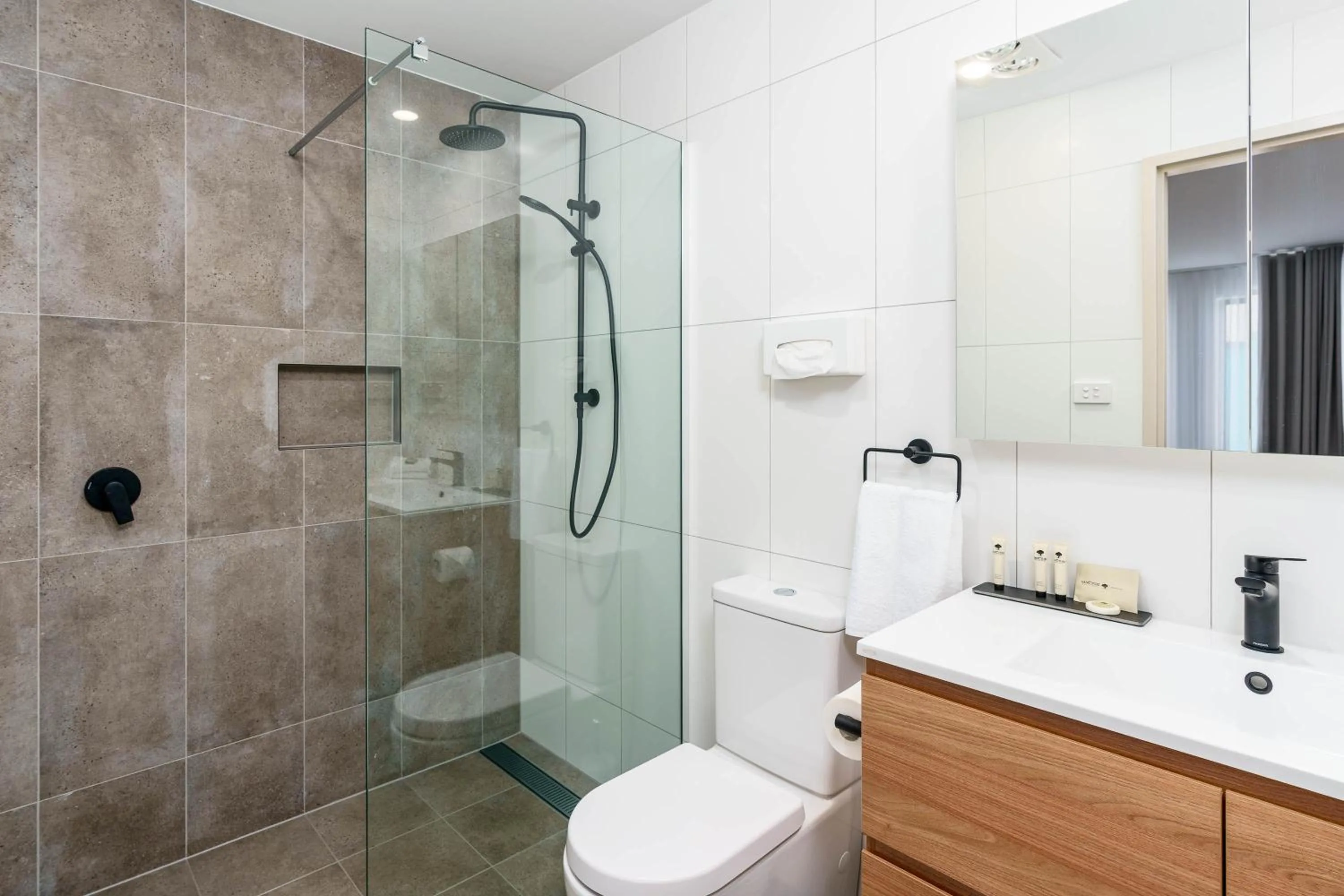 Shower in Hunter Studios - Maitland