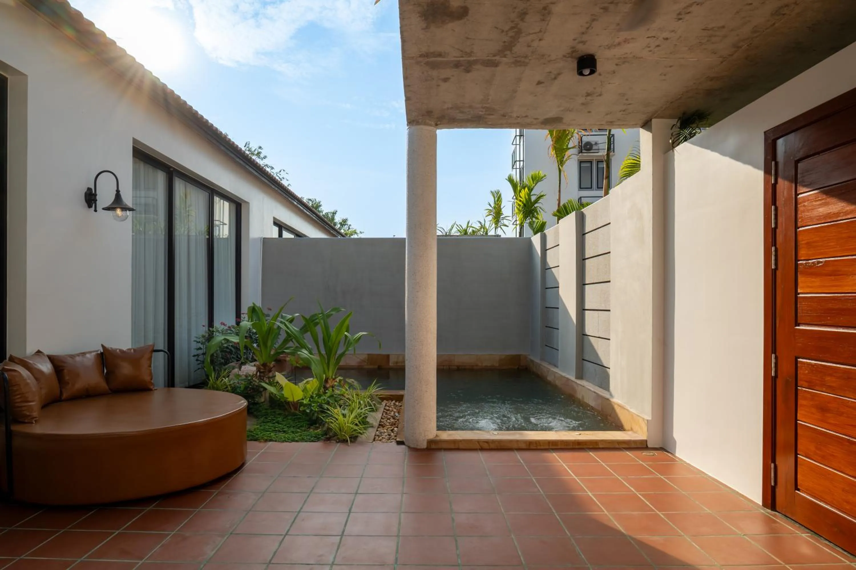 Balcony/Terrace in Two Seasons Siem Reap Hotel